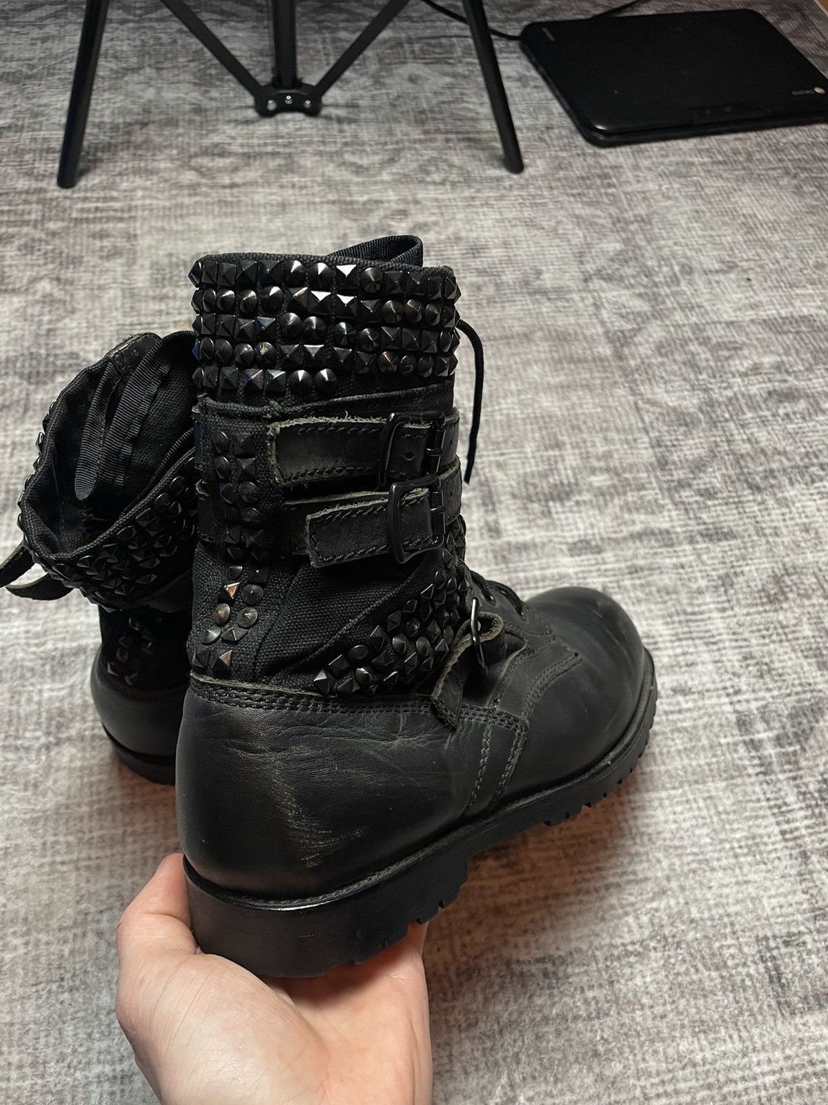 Number (N)ine Number (N)ine SS06 Studded Combat Boots Size US 9 / EU 42 - 4 Thumbnail