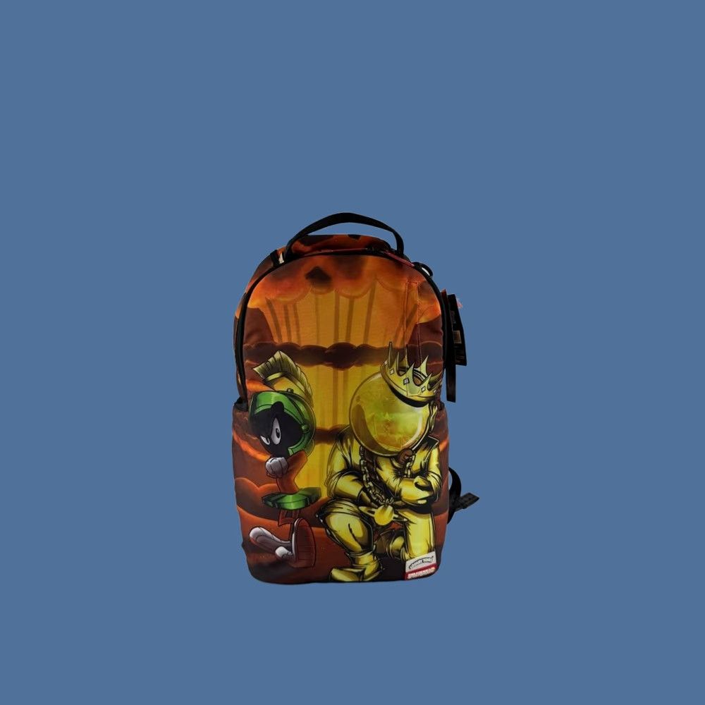 Sprayground Sprayground Looney Tunes Marvin Vs Astromane Creative Outcast Backpack Mens Backpack Multicolor Polyester Size ONE SIZE - 1 Thumbnail