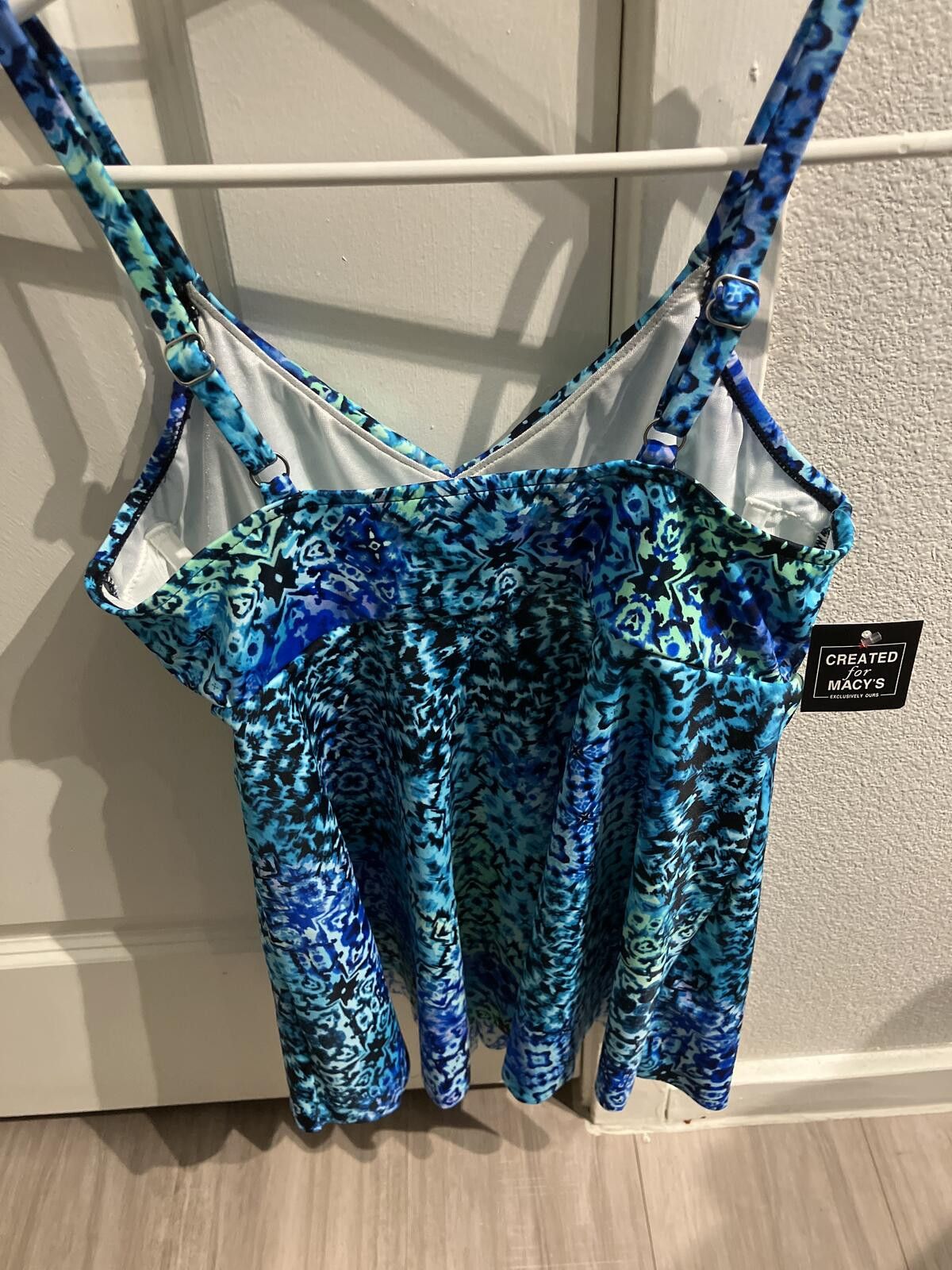 Other NWT Blue Patterned Sleeveless Dress Size M / US 6-8 / IT 42-44 - 5 Thumbnail