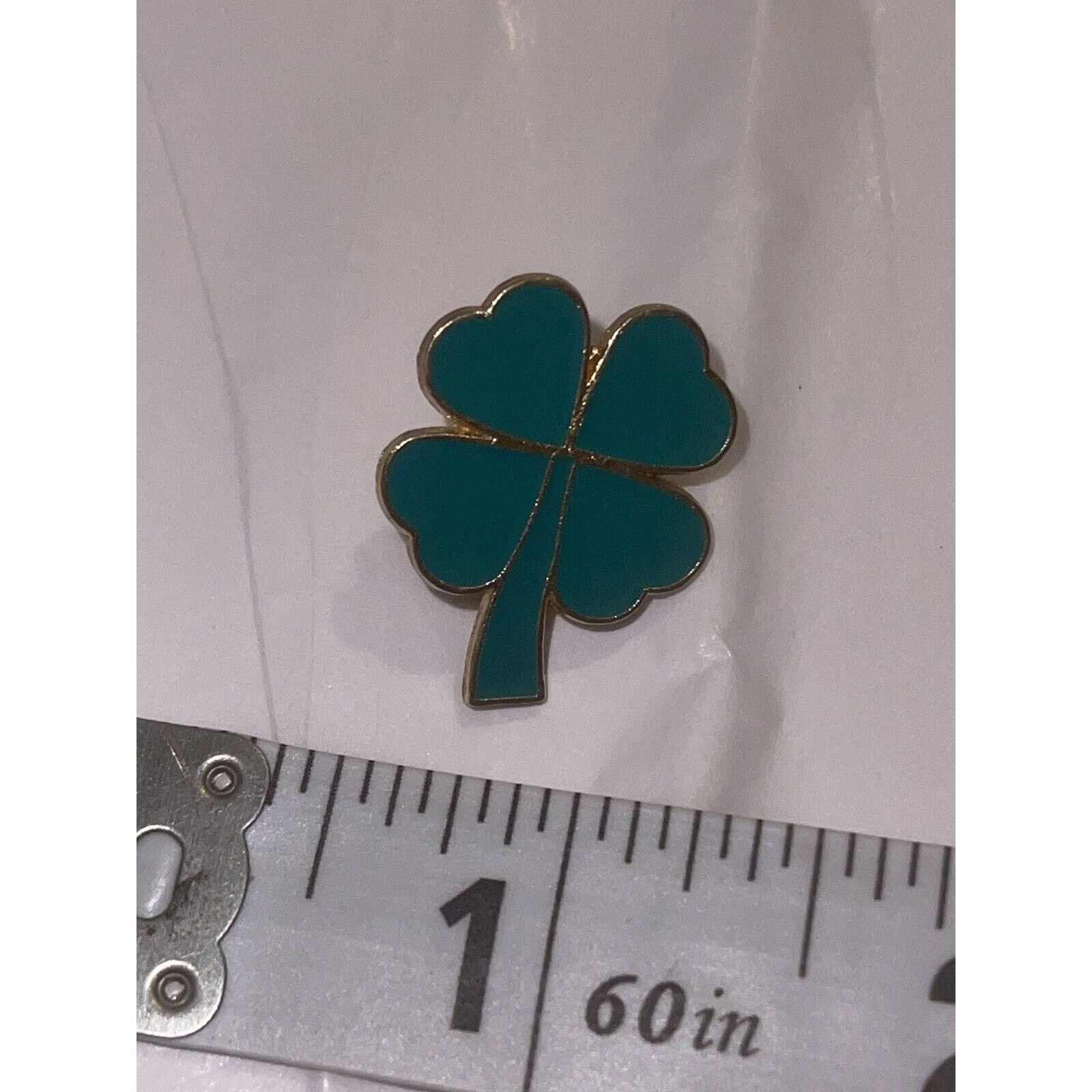 Other Green 4 Leaf Clover Pin Brooch Size ONE SIZE - 1 Preview