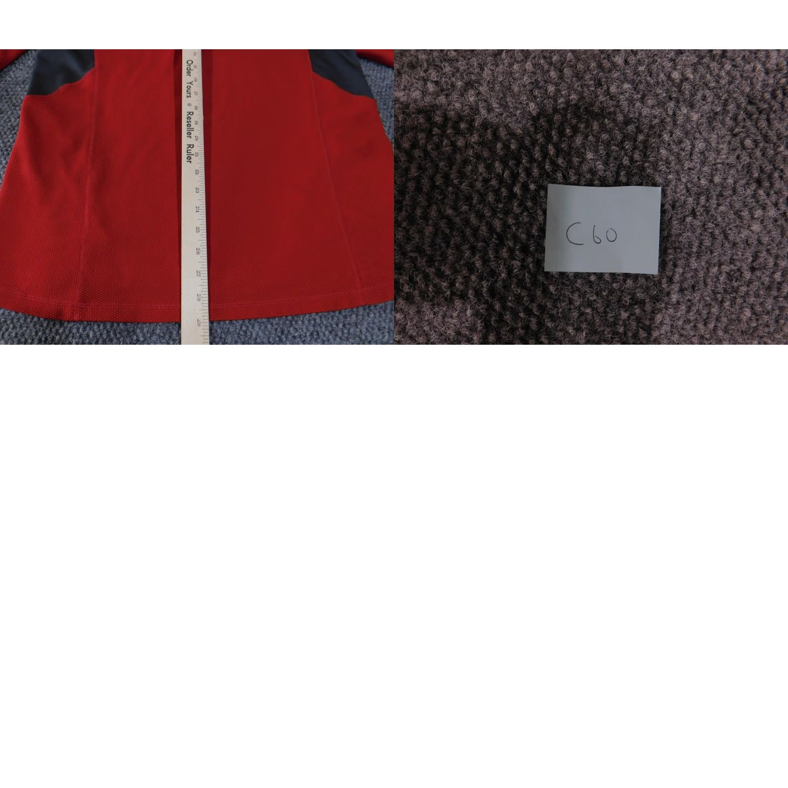 Nike VINTAGE Nike ACG Pullover Mens Large Red Gray Quarter Zip Fleece NikeFIT Chest Pocket Size US L / EU 52-54 / 3 - 9 Thumbnail