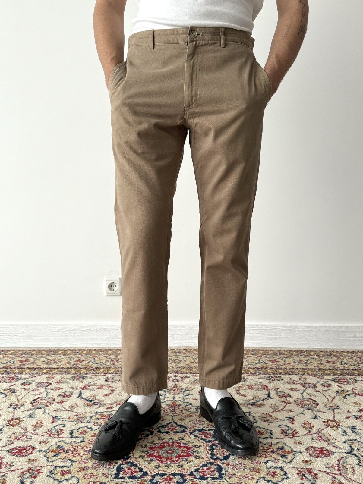 A.P.C. A.P.C. Rue Madame Paris Classic Chino Cotton Pants Size US 29 - 1 Thumbnail