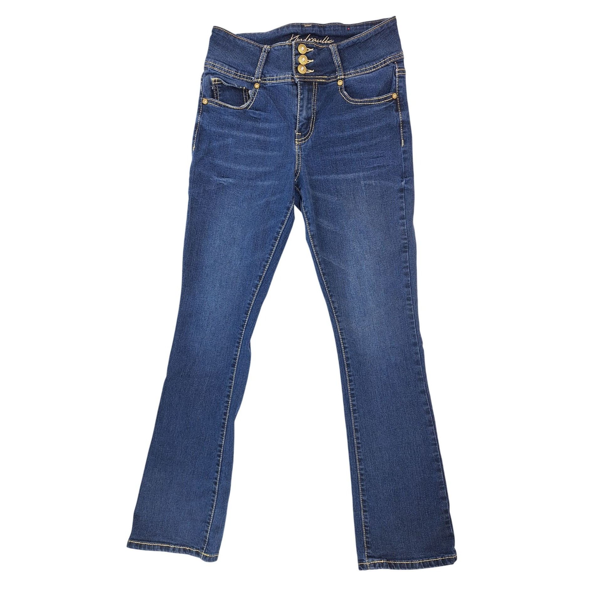 Other Hydraulic Women High Rise Embroidered Bootcut Jeans Size 7 Size 29" - 2 Thumbnail