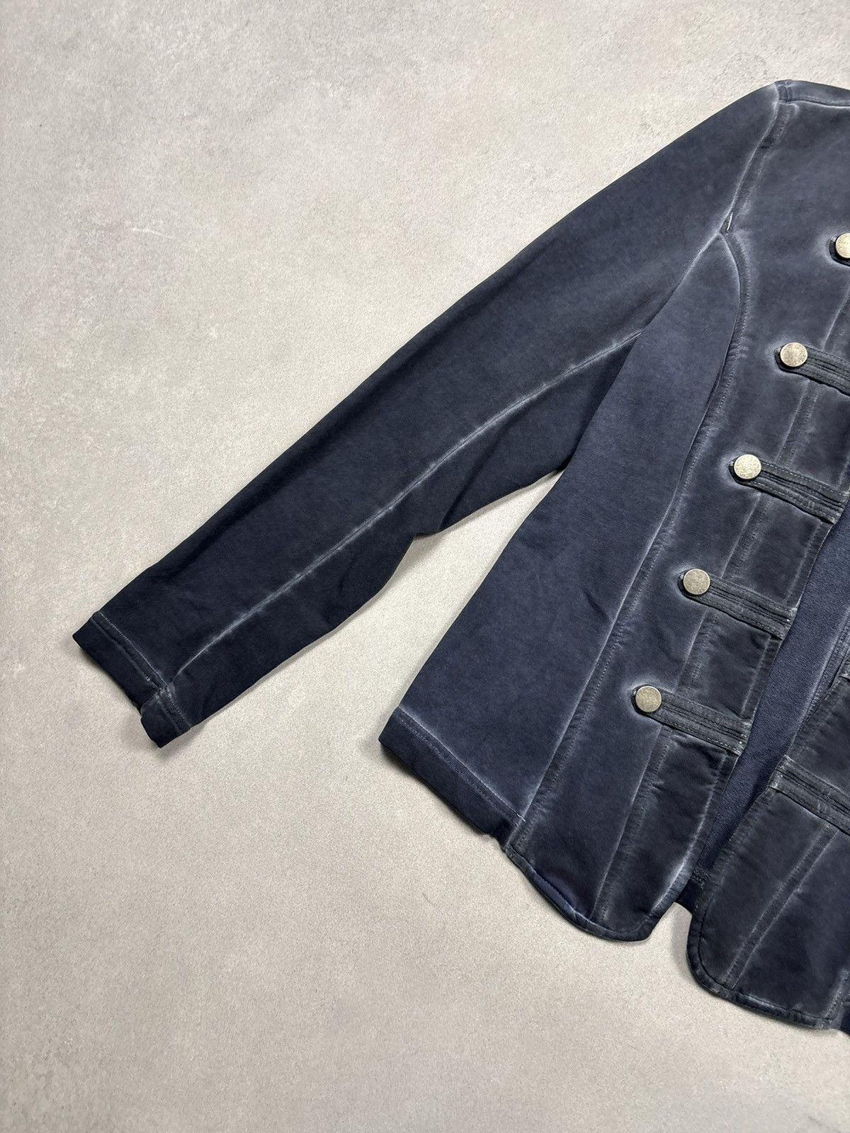 Hysteric Glamour Vintage Gothic Napoleon Military Punk Jacket Japan Goth Y2K Size XS / US 0-2 / IT 36-38 - 3 Thumbnail