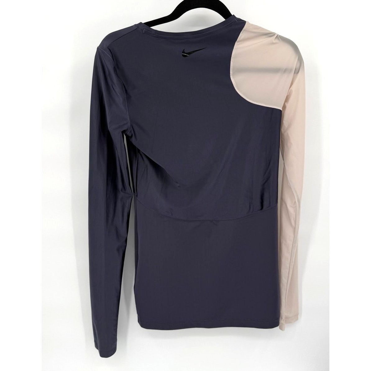 Nike Nike Women's Pro Hypercool Mesh Long Sleeve Colorblock Shirt Size S / US 4 / IT 40 - 3 Thumbnail