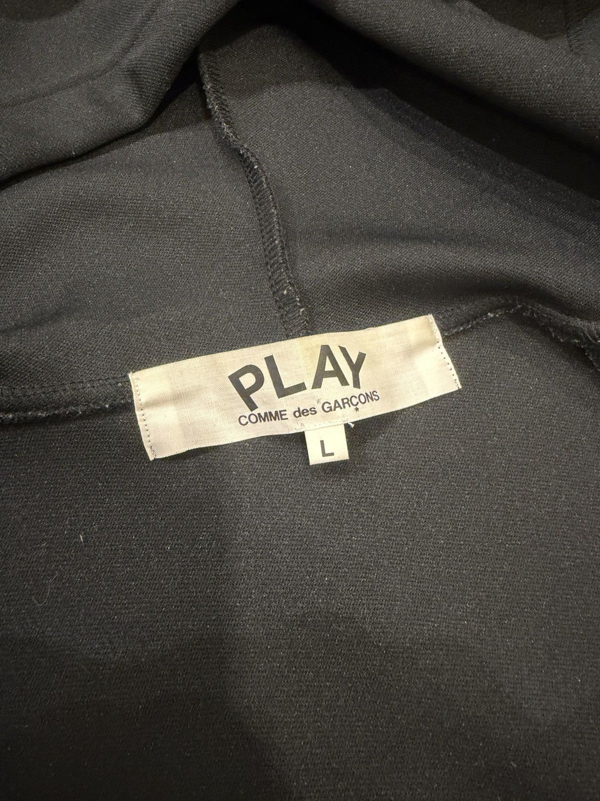 Comme des Garcons PLAY CDG PLAY Full Zip Hoodie Size US L / EU 52-54 / 3 - 3 Thumbnail