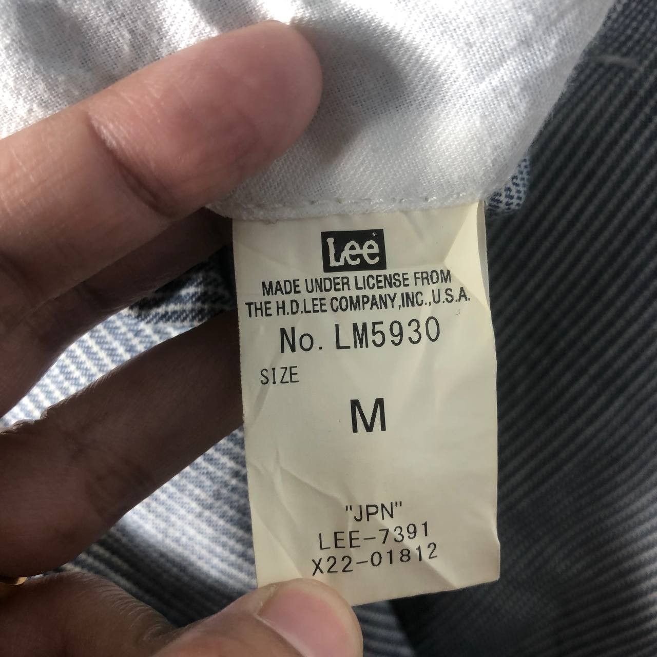Lee Vintage Union Made LEE Sanforized Jeans Size US 34 / EU 50 - 14 Thumbnail