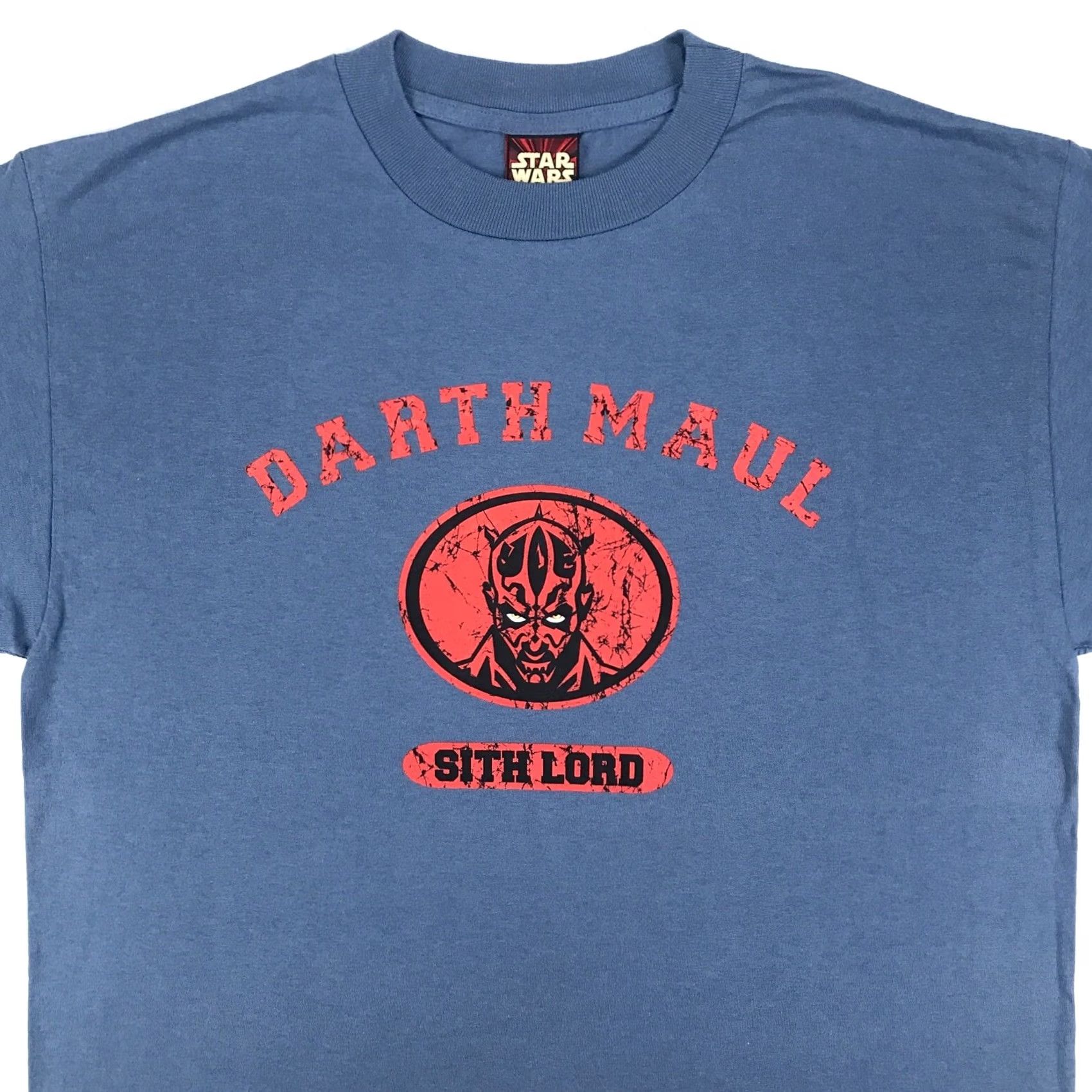 Star Wars VINTAGE Star Wars T-Shirt L Mens blue Darth Maul Sith Lord 90s Star Wars EpI Phantom Menace NOS Size US L / EU 52-54 / 3 - 3 Thumbnail