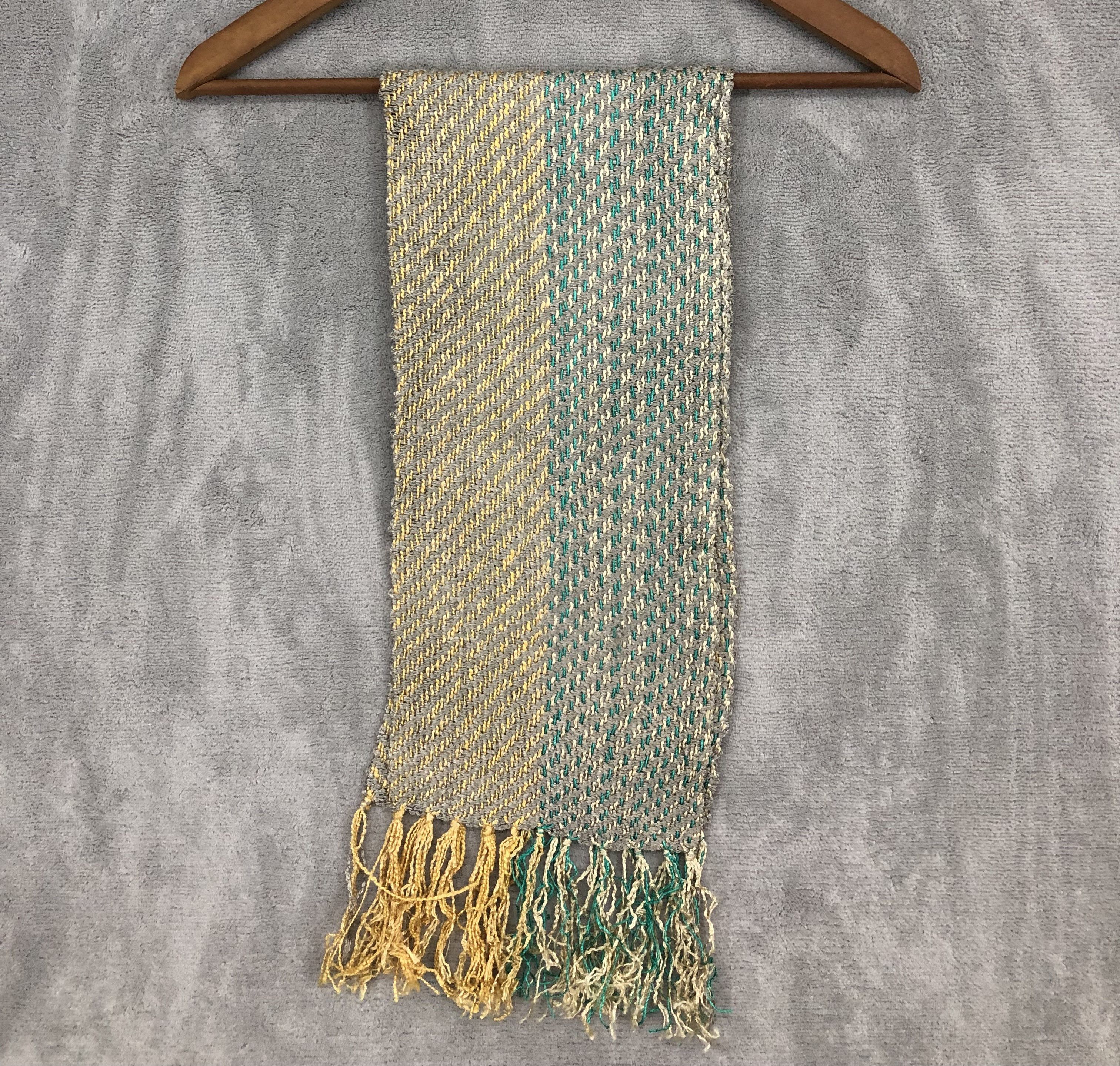 image of Vintage Multicolor Japan Silk Scarf Muffler Neck Scarf, Men's