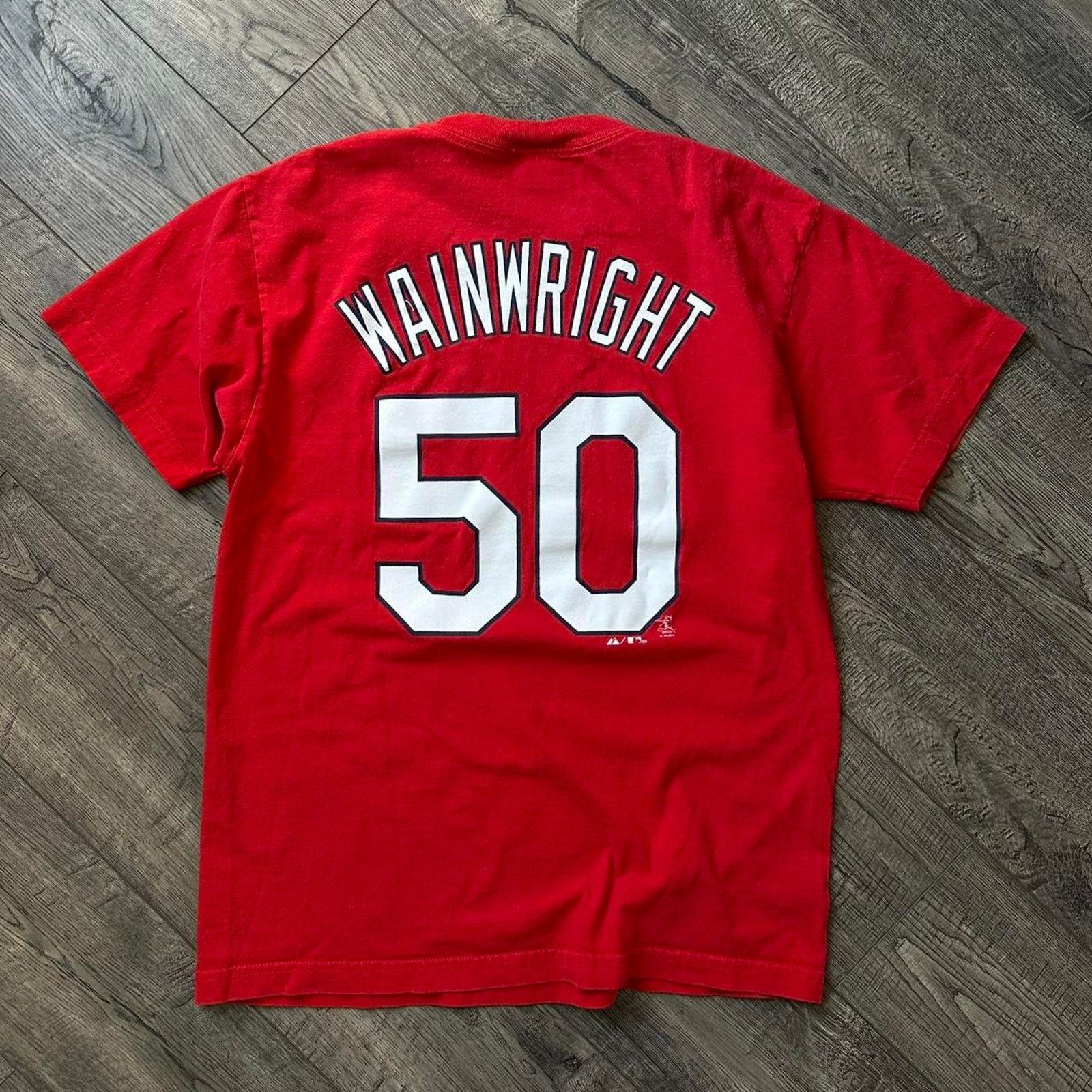MLB Vintage Y2K MLB St Louis Cardinals Adam Wainwright Shirt Size US S / EU 44-46 / 1 - 7 Thumbnail