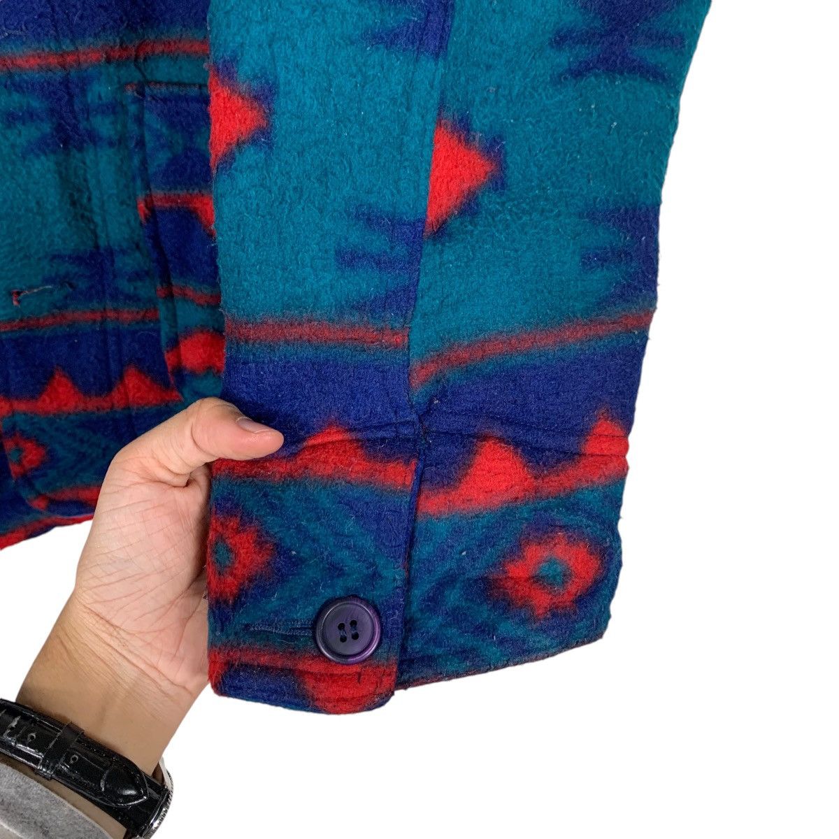 Japanese Brand Greeman Native Aztech Nice Design Multicolor Jacket Size US L / EU 52-54 / 3 - 13 Thumbnail