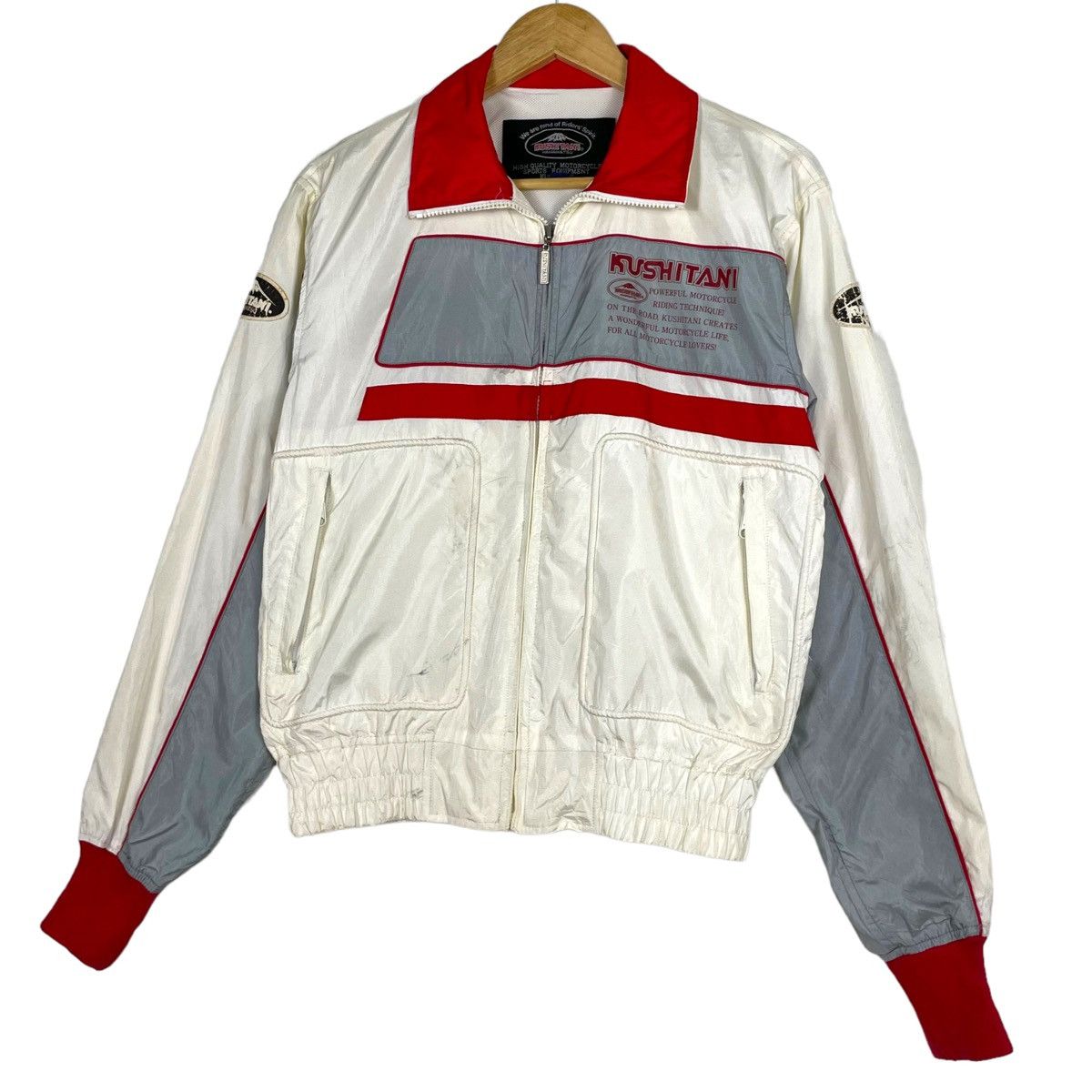 Japanese Brand × Kadoya 💥80s KUSHITANI RACING JAPAN BIKER JACKET Size US M / EU 48-50 / 2 - 2 Thumbnail