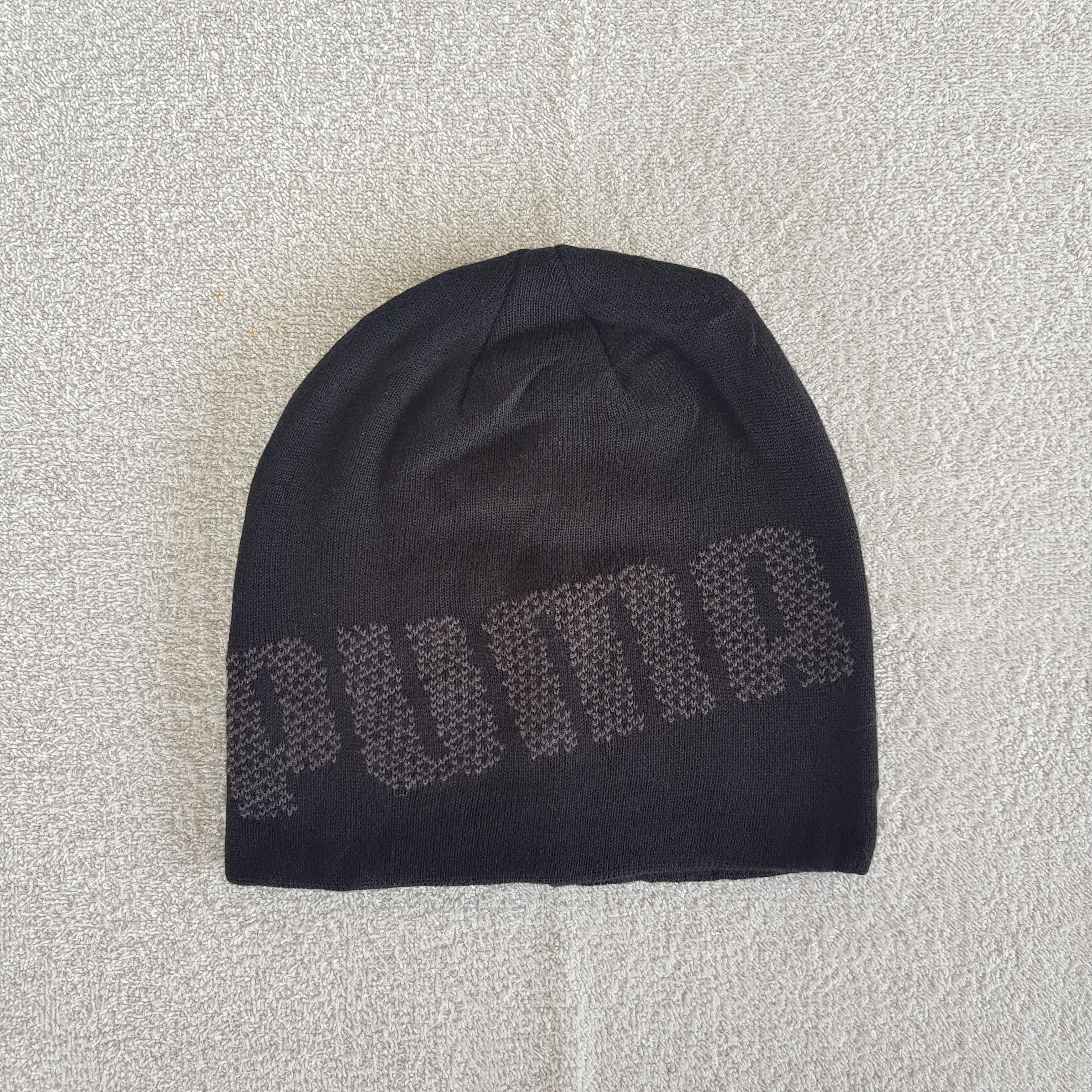 Puma Vintage Puma Beanie Fair Isle Ribbed Knit Snow Caps Hats. Size ONE SIZE - 5 Thumbnail