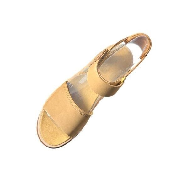 Timberland Timberland Womens Tan Suede Leather Strap Open Toe Lug Sole Size US 9 / IT 39 - 8 Thumbnail