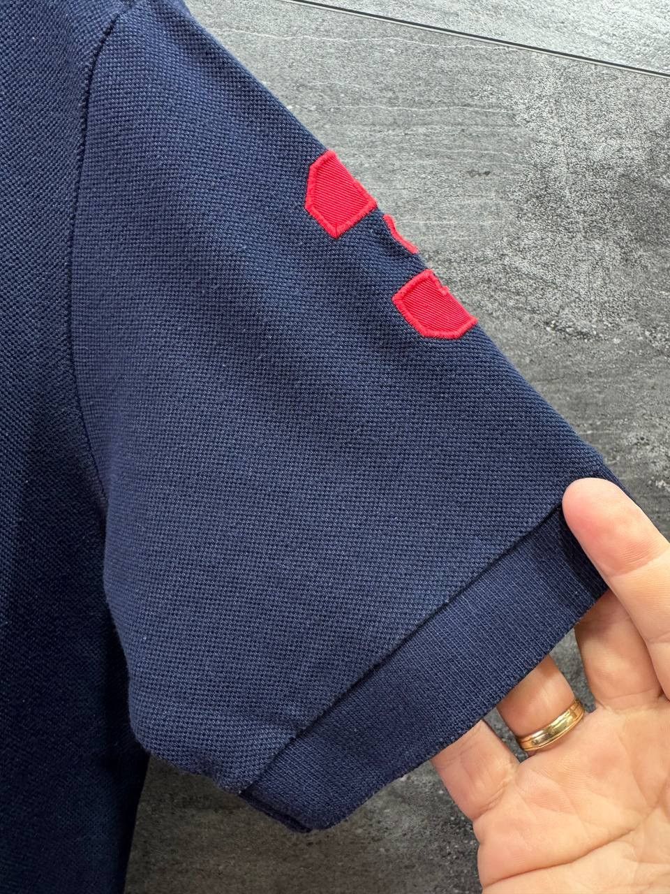Polo Ralph Lauren × Vintage Vintage Polo Ralph Lauren Horse Logo Mens Polo Shirt Size US L / EU 52-54 / 3 - 8 Thumbnail