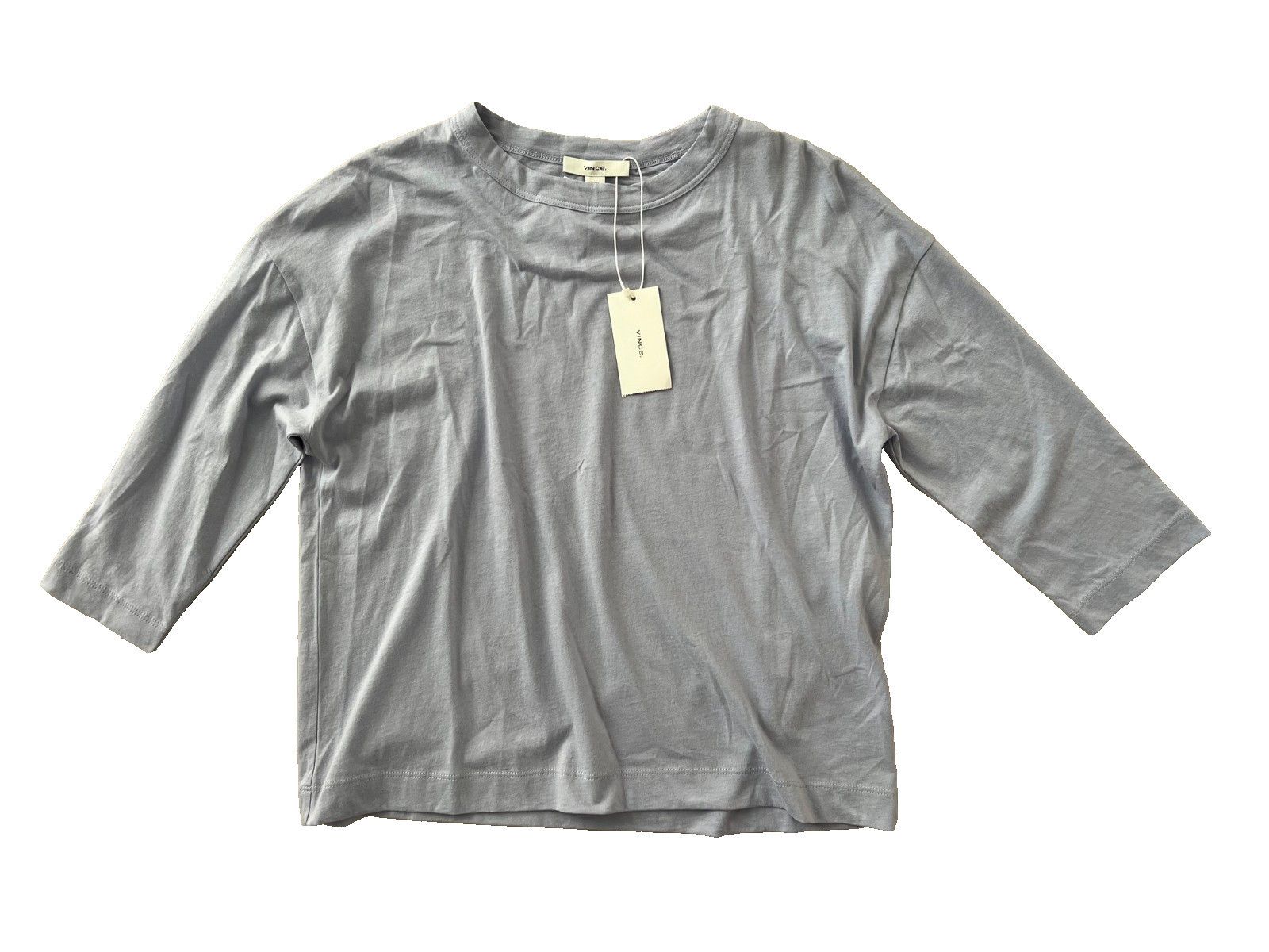 Vince Vince. Cotton 3/4 Sleep Top Lavender ( XS ) Size XS / US 0-2 / IT 36-38 - 3 Thumbnail