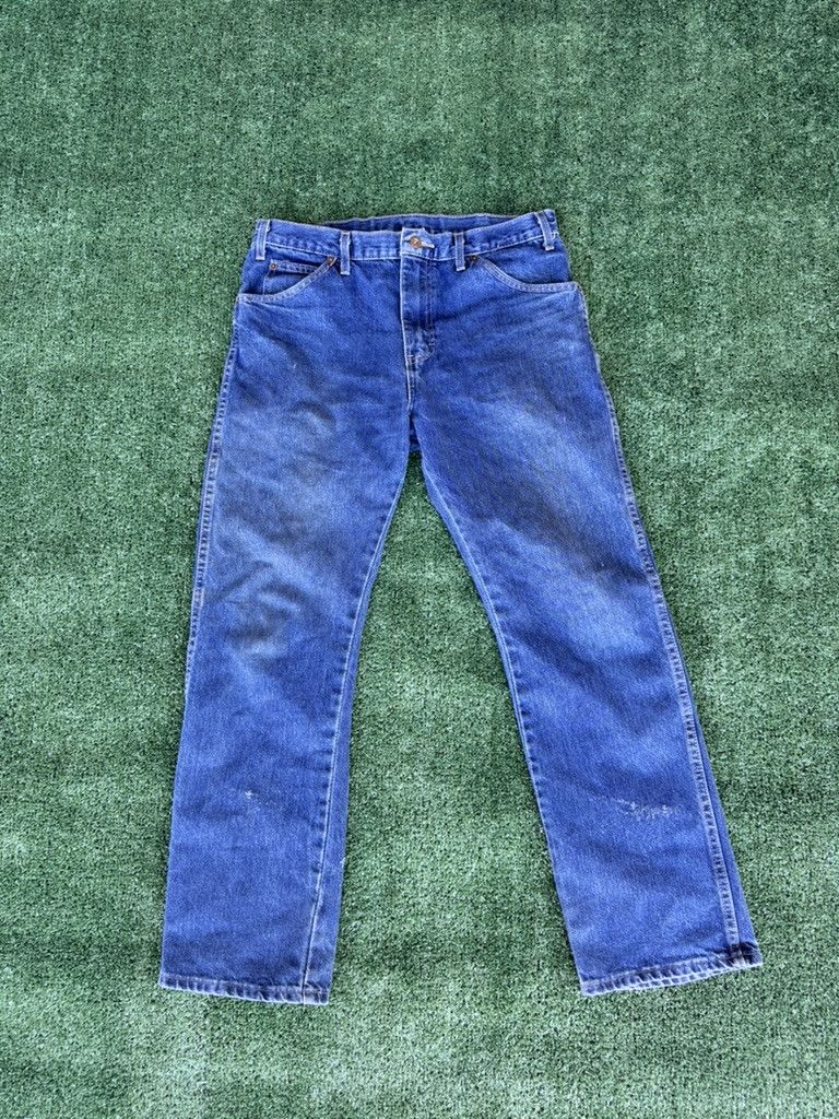 Dickies × Vintage Vintage Dickies 32x30 Carpenter Jeans USA Made Workwear Size US 30 / EU 46 - 2 Thumbnail