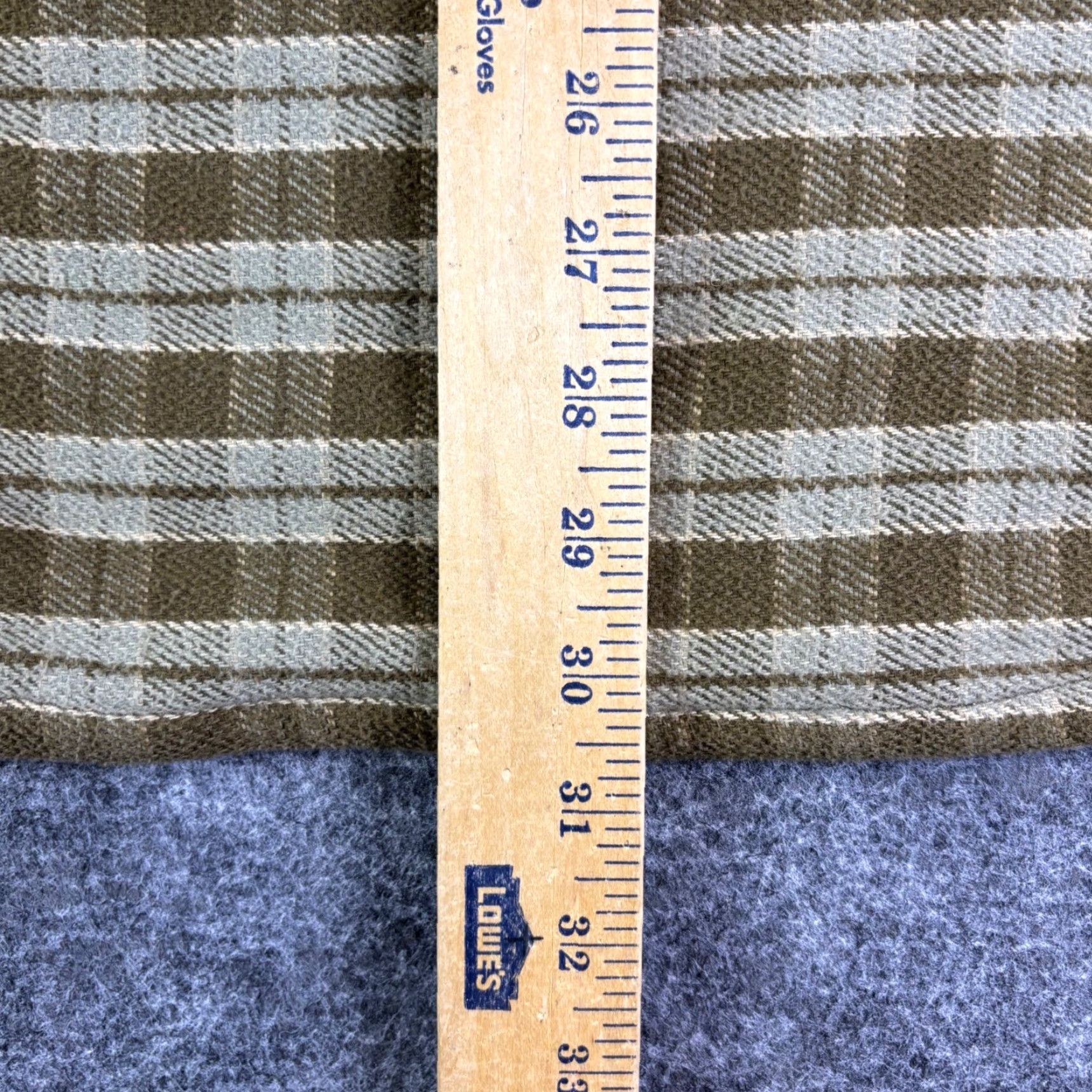 Lee VINTAGE Lee Workwear Plaid Flannel Button Up Shirt Men's XXL Brown Green 90s Mens Size US XXL / EU 58 / 5 - 5 Thumbnail