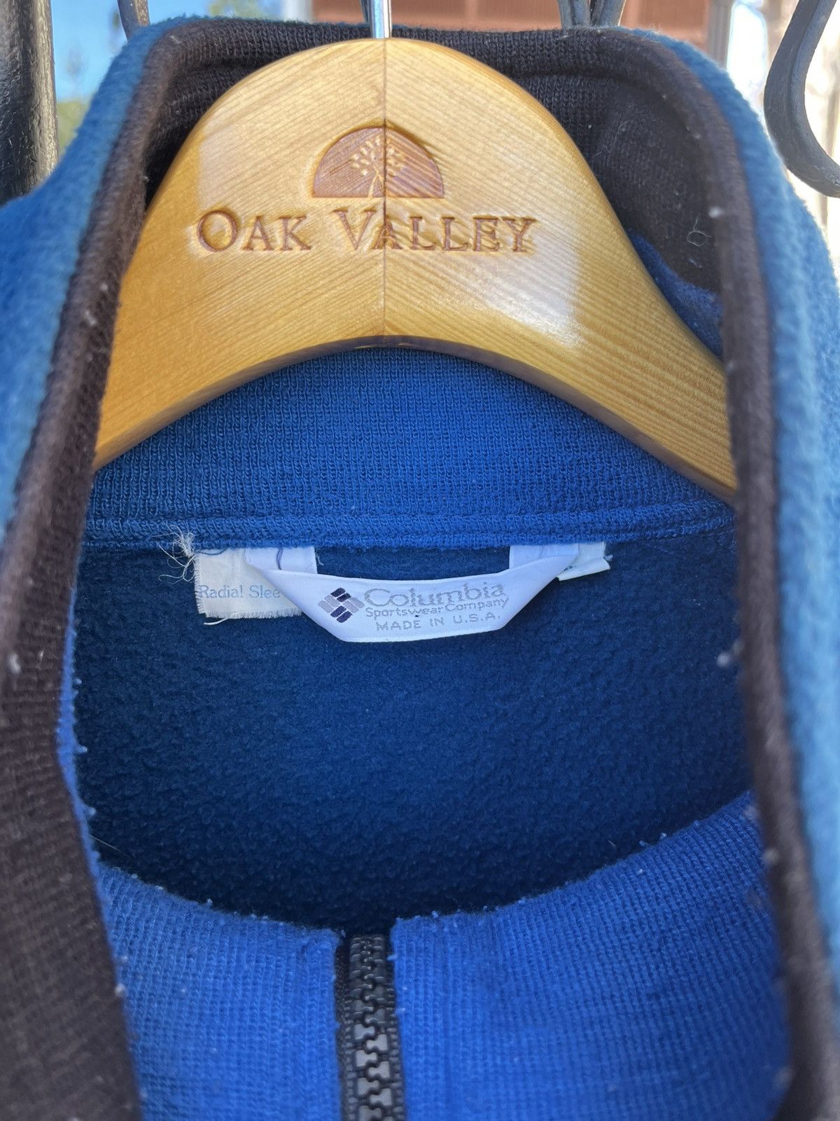 Columbia Vantage 90s Columbia sportswear blue fleece jacket Size US M / EU 48-50 / 2 - 3 Thumbnail