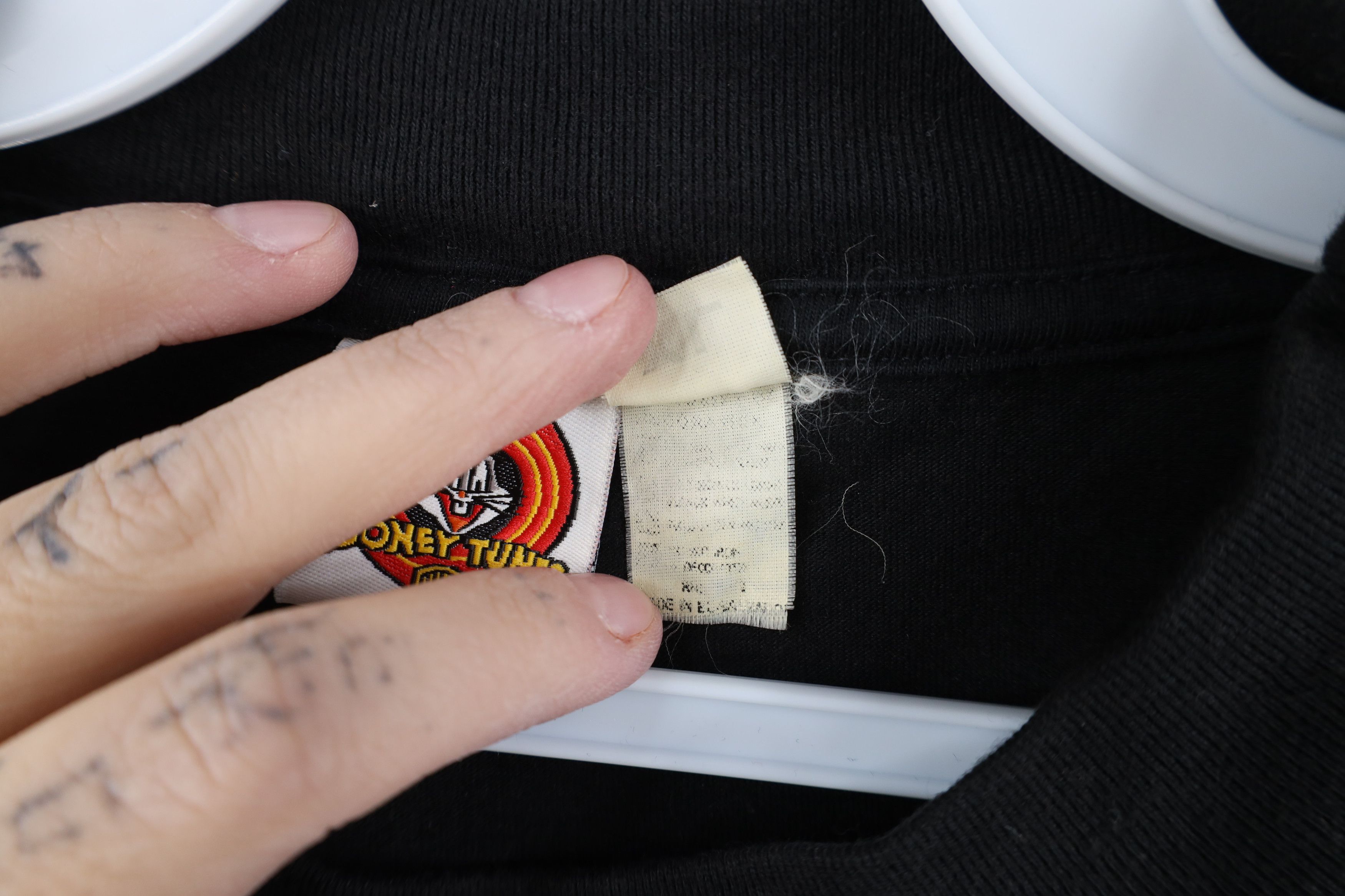 Vintage Vintage 90s Entered The Fatty Zone Blunt Weed T-Shirt Black Size US XL / EU 56 / 4 - 7 Thumbnail