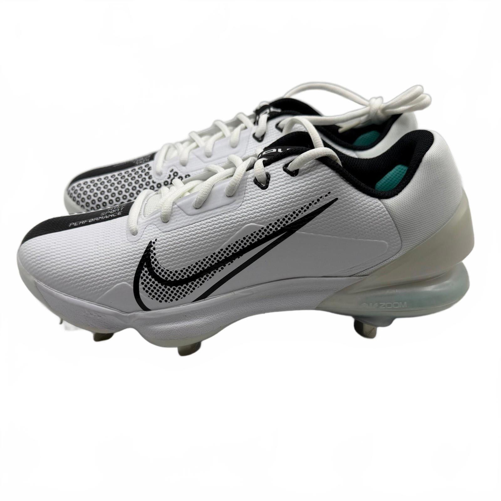 Nike Nike Force Zoom Trout 7 Pro Metal Baseball Cleats White Size ONE SIZE - 6 Thumbnail