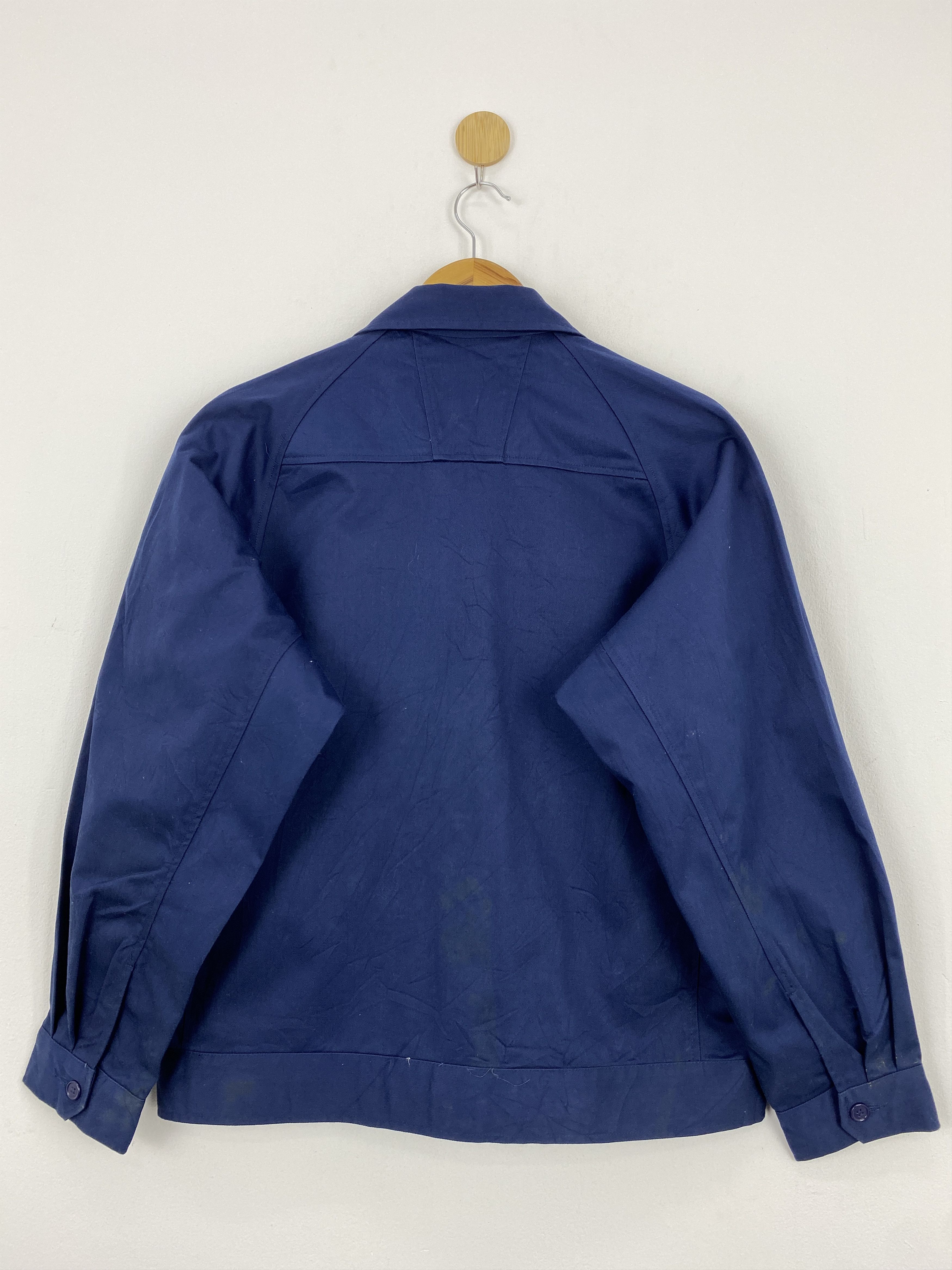 Japanese Brand Vintage Japanese Workwear Hitachi Workers Denim Jacket J1782 Size US L / EU 52-54 / 3 - 3 Thumbnail