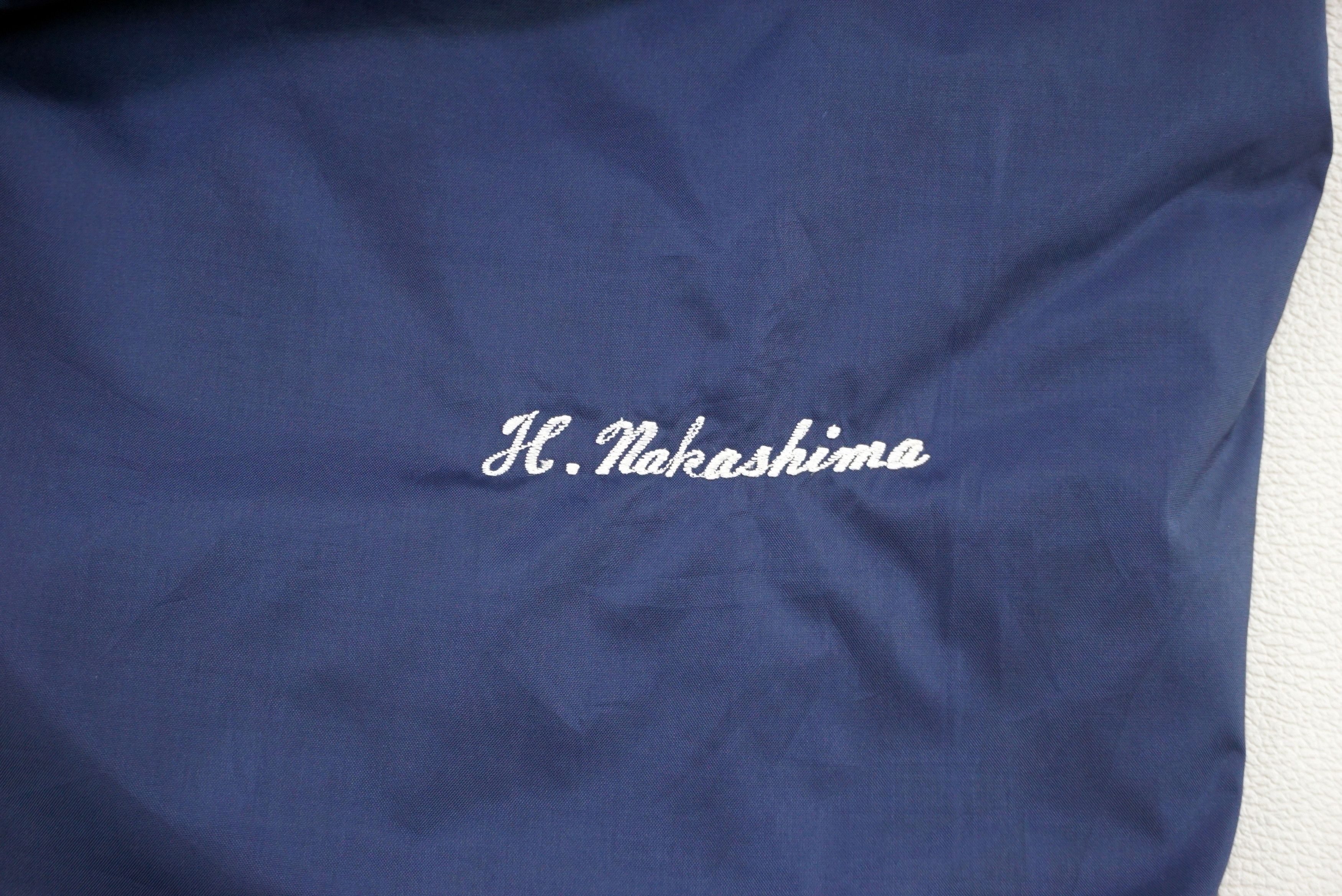 Japanese Brand Vintage Descente Bomber Jacket Snap Front Baseball Size US S / EU 44-46 / 1 - 14 Thumbnail