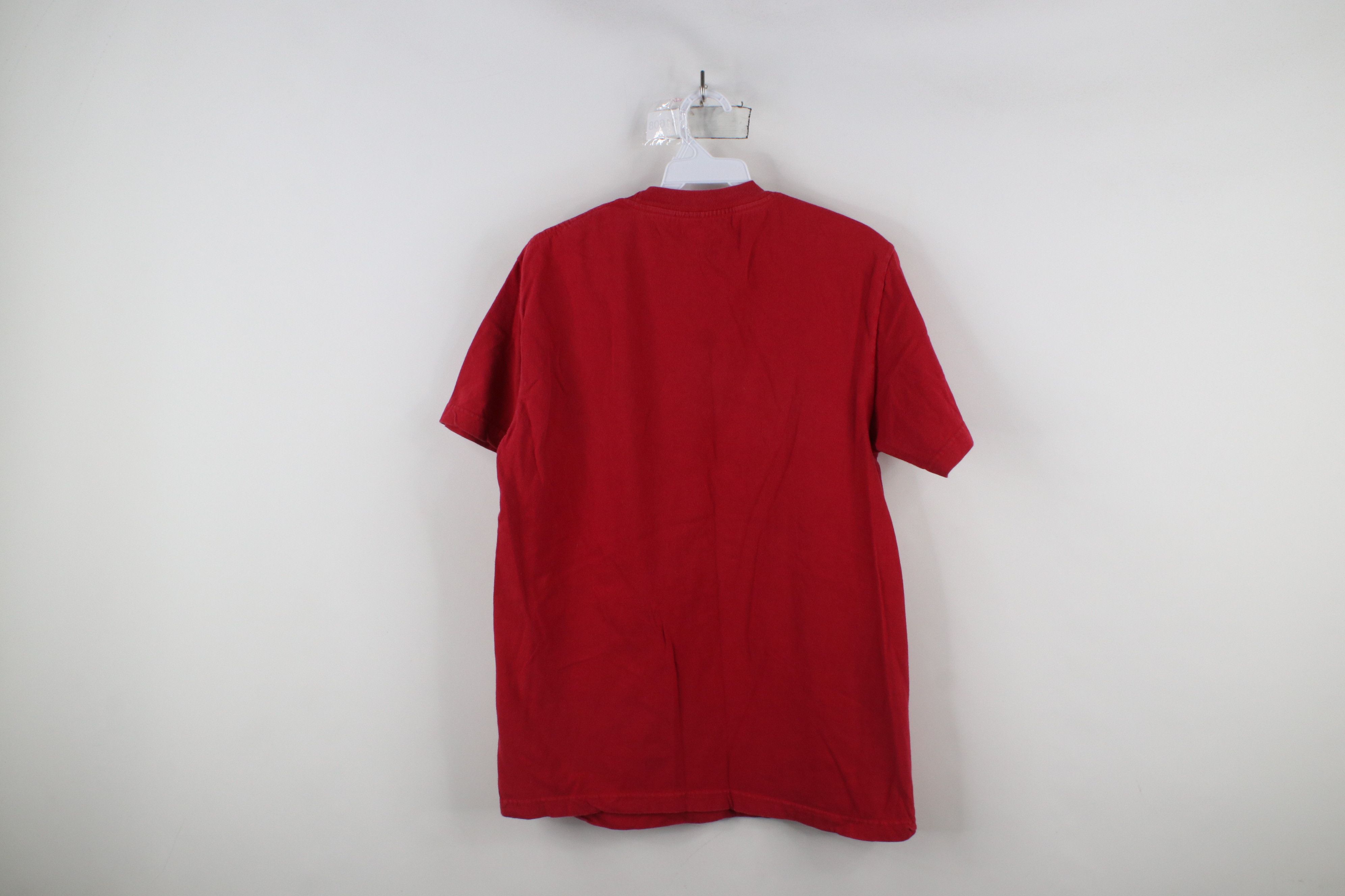 Fox Racing × Vintage Vintage Fox Racing Big Logo Short Sleeve T-Shirt Red Cotton Size US M / EU 48-50 / 2 - 9 Thumbnail