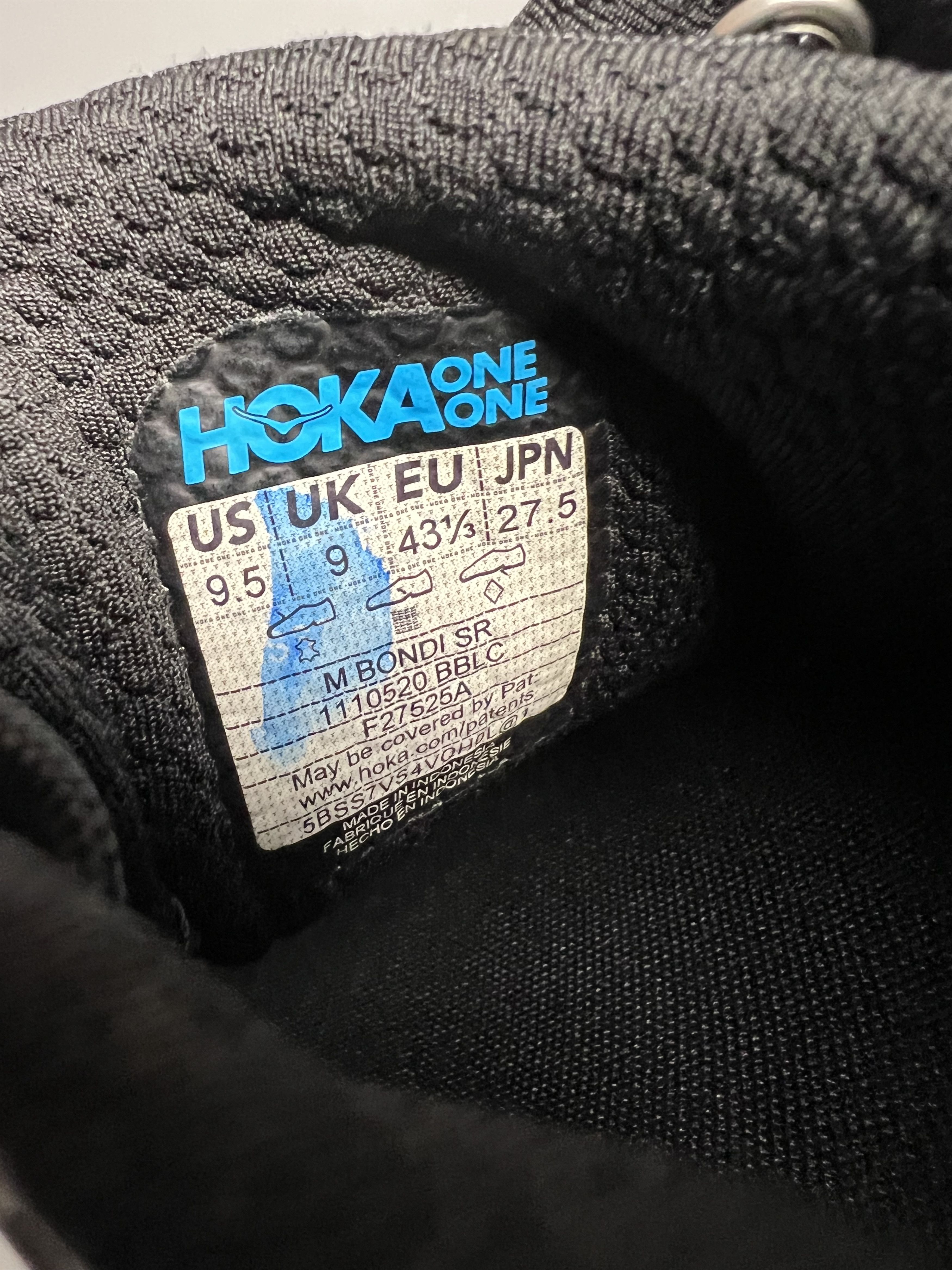 Hoka Hoka One One Bondi SR Running Shoes Slip Resistant Size US 9.5 / EU 42-43 - 18 Thumbnail