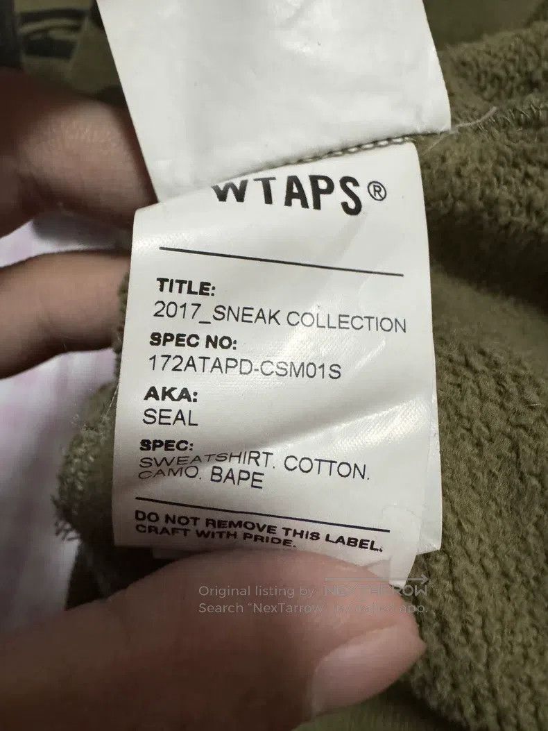 Wtaps Wtaps Collaboration Camouflage Hoodie Size US L / EU 52-54 / 3 - 5 Thumbnail