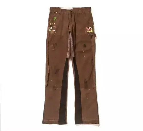 High Sport × Japanese Brand × Jean Brown vintage streetwear pants Size US 32 / EU 48 - 1 Thumbnail