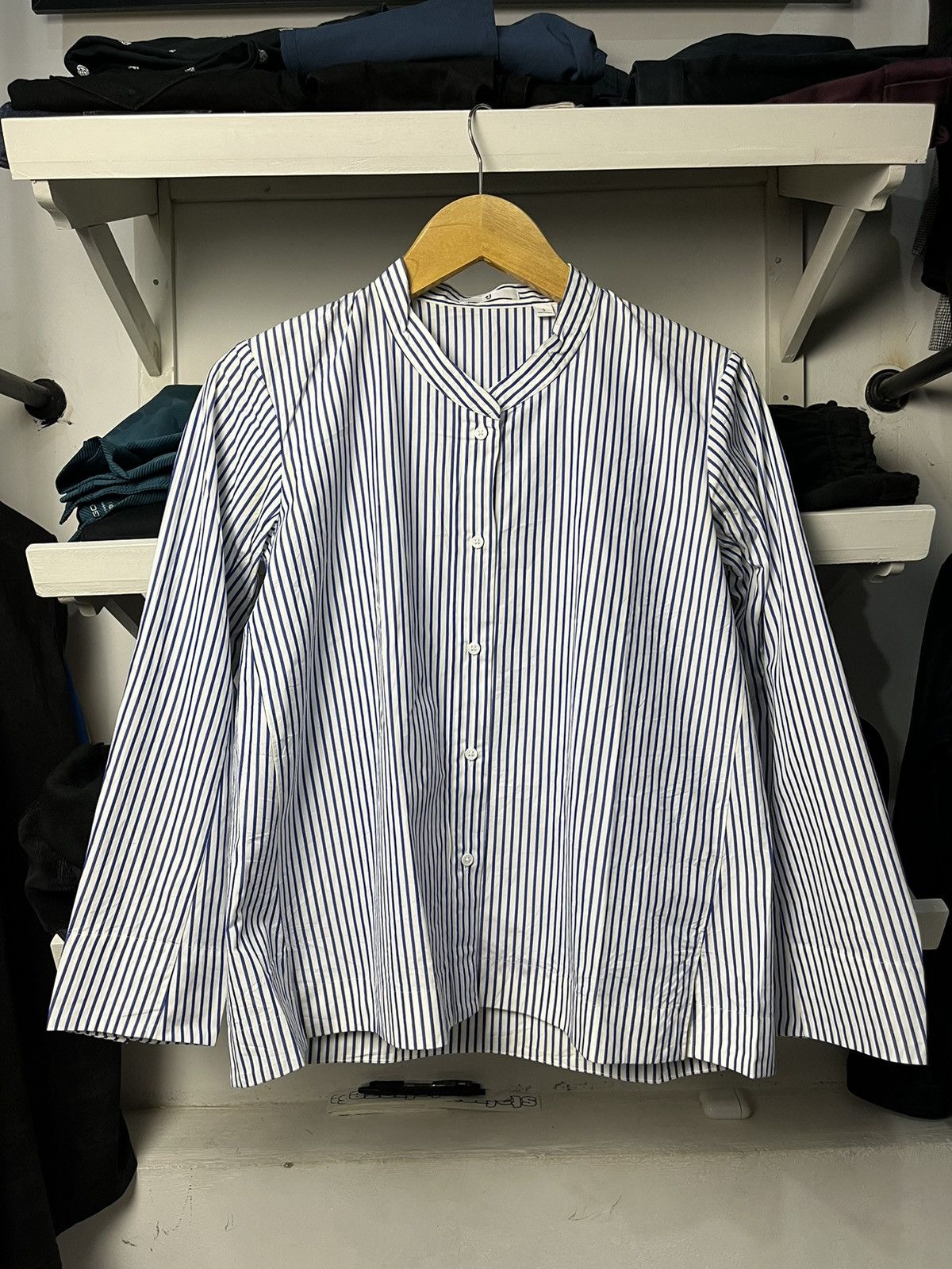 Jil Sander × Uniqlo Uniqlo x Jil Sanders Junya watanabe Style Shirt Size US M / EU 48-50 / 2 - 1 Thumbnail