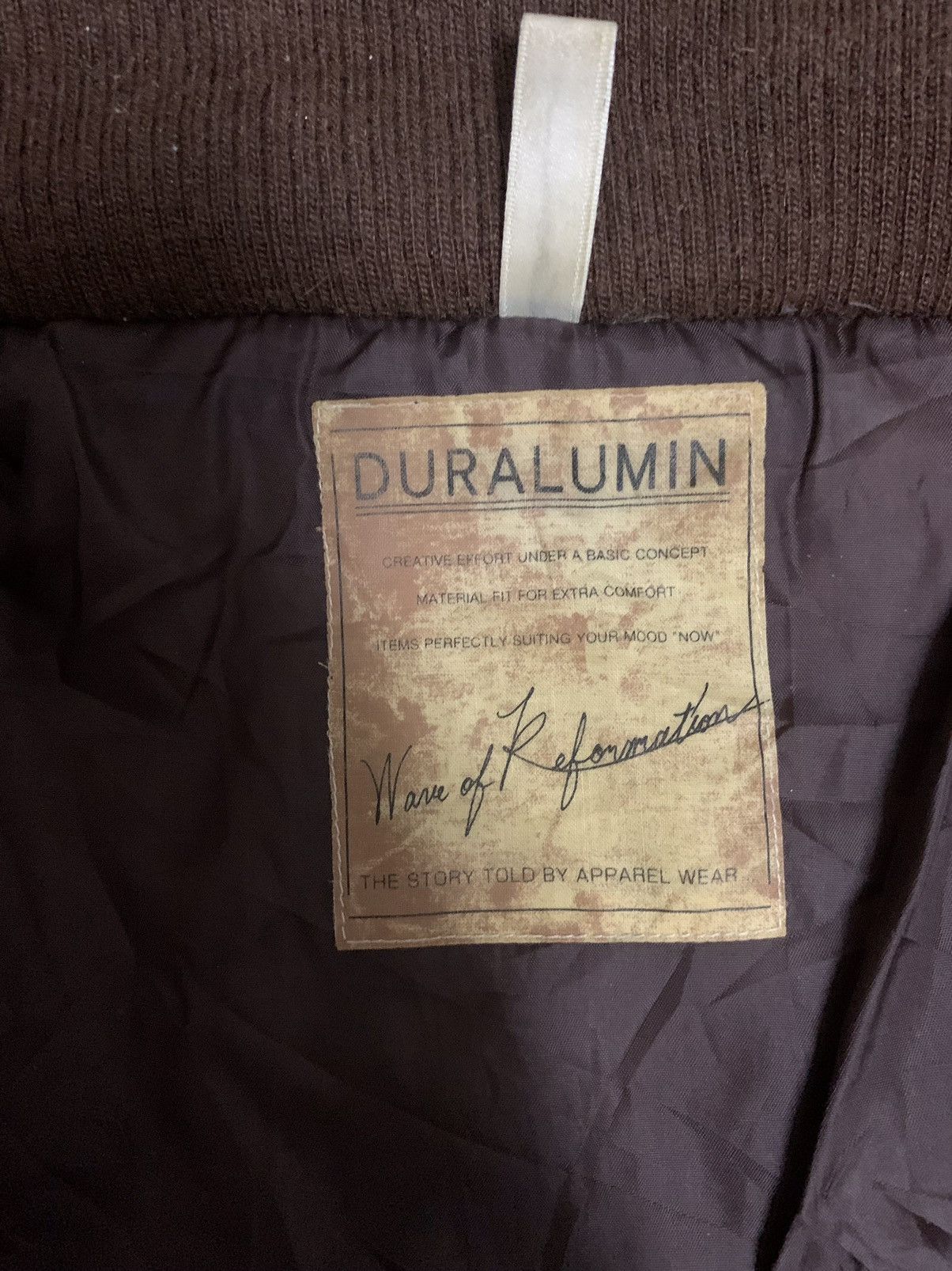 Japanese Brand Vintage DURALUMIN Skull Puffer Jacket Zipper Size US L / EU 52-54 / 3 - 13 Thumbnail