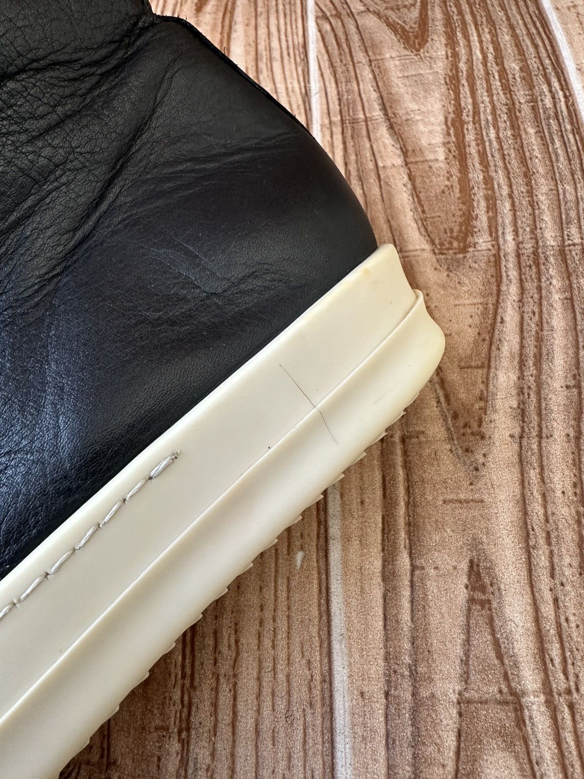 Rick Owens W18 Rick Owens Mainline Black Ramones Size US 8.5 / IT 38.5 - 7 Thumbnail