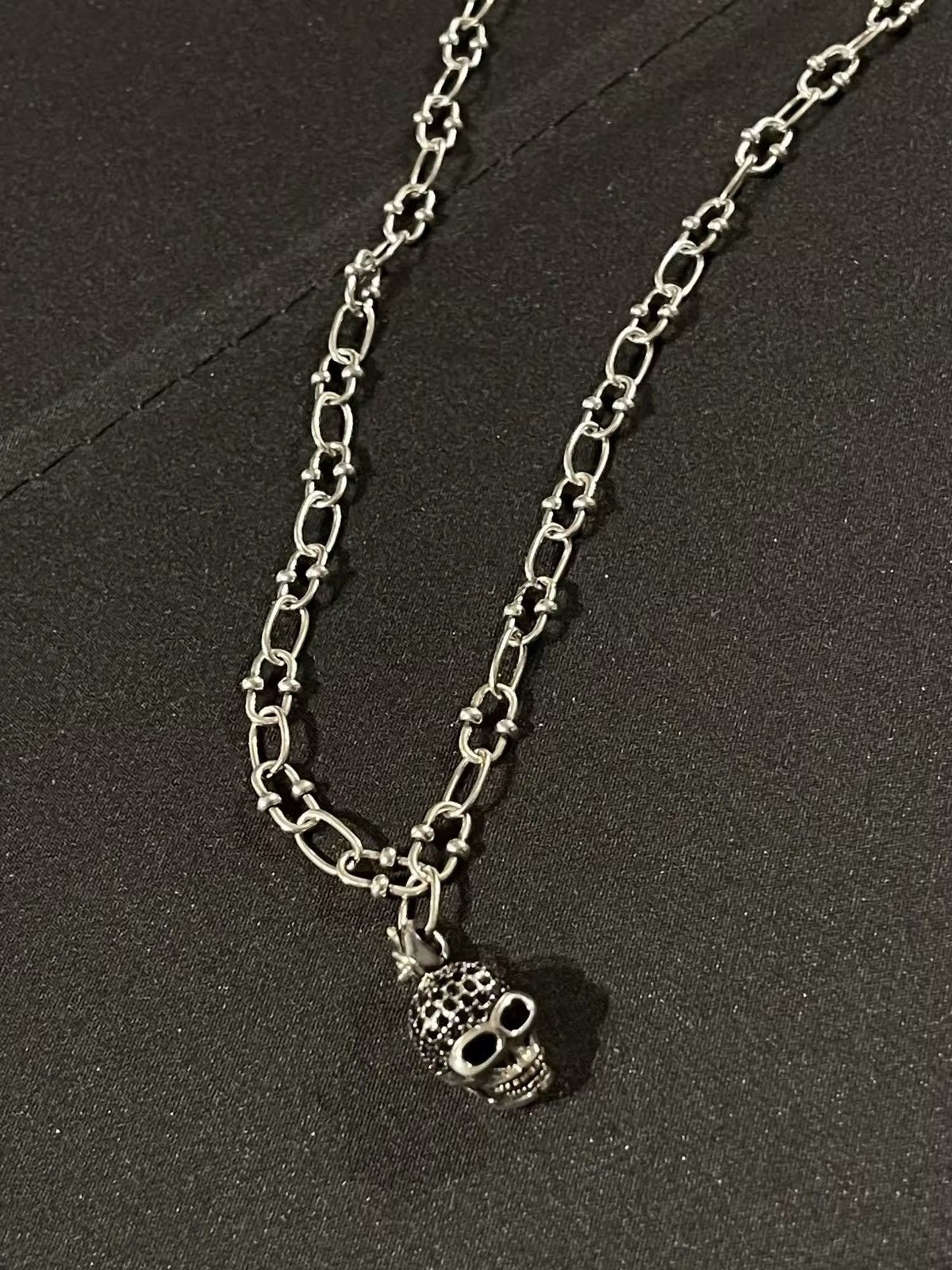 Other Skull Pave Charm Necklace Size ONE SIZE - 5 Thumbnail