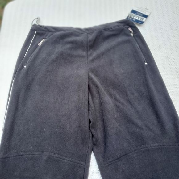 Designer B.U.M. Original Black Fleece Cinched Sz XL Pants Size 34" / US 12 / IT 48 - 3 Thumbnail