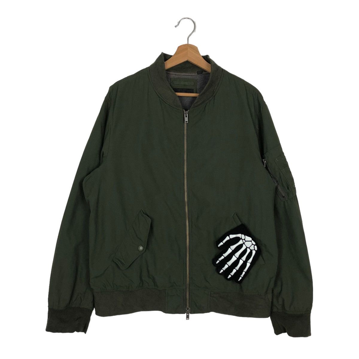 Japanese Brand 🔥RIOT RIOT VINTAGE BOMBER JACKET MILITARY UNIQLO JAPAN Size US M / EU 48-50 / 2 - 1 Thumbnail