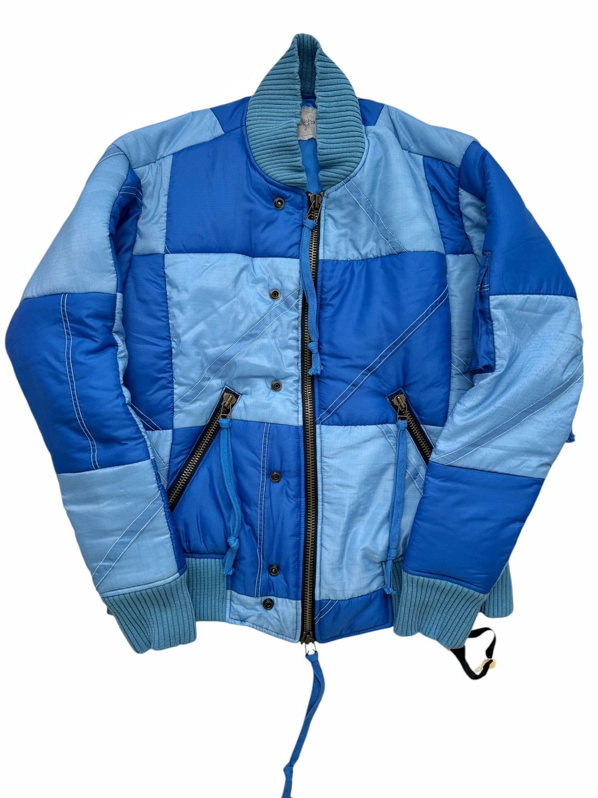 Greg Lauren Parachute Scraps Modern Flight Bomber Jacket Size US M / EU 48-50 / 2 - 1 Thumbnail