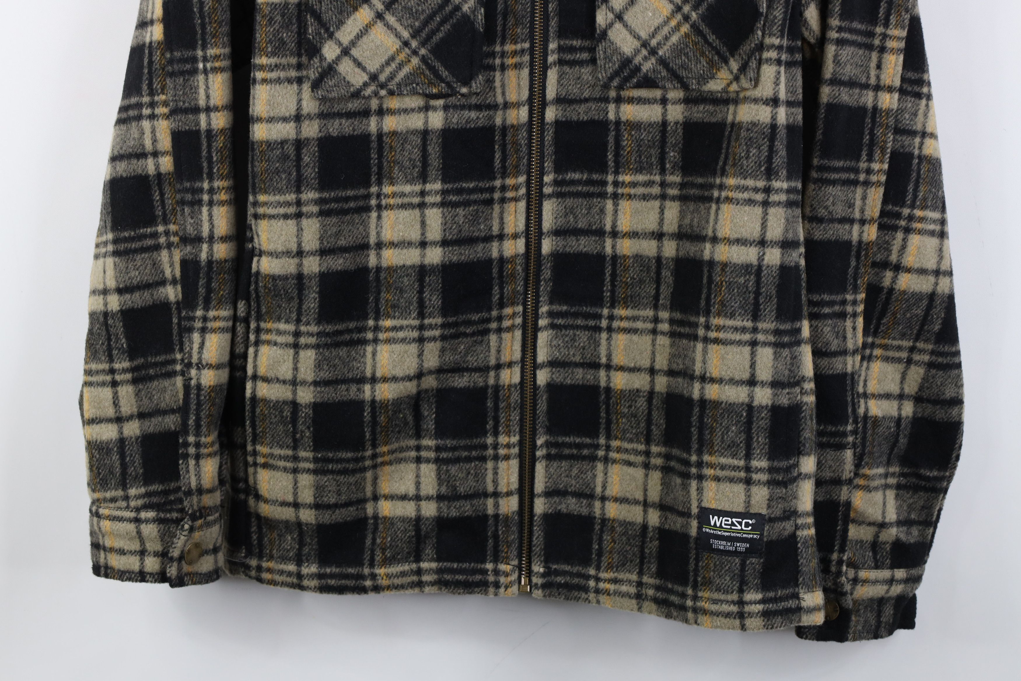 Vintage New WESC We Are the Superlative Conspiracy Shirt Jacket Jac Size US S / EU 44-46 / 1 - 3 Thumbnail