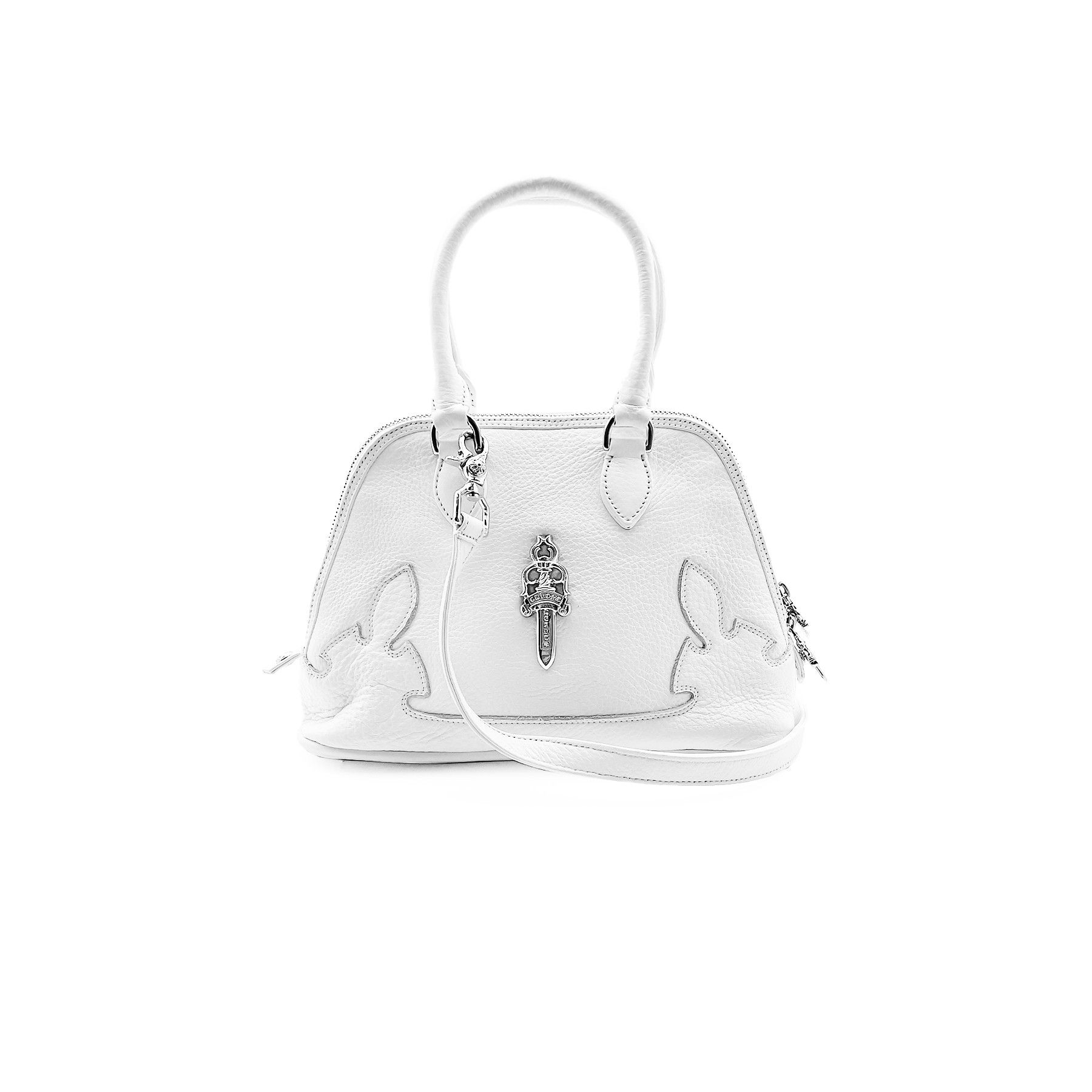 Chrome Hearts White Dagger Done Mini Handle Bag, Men's