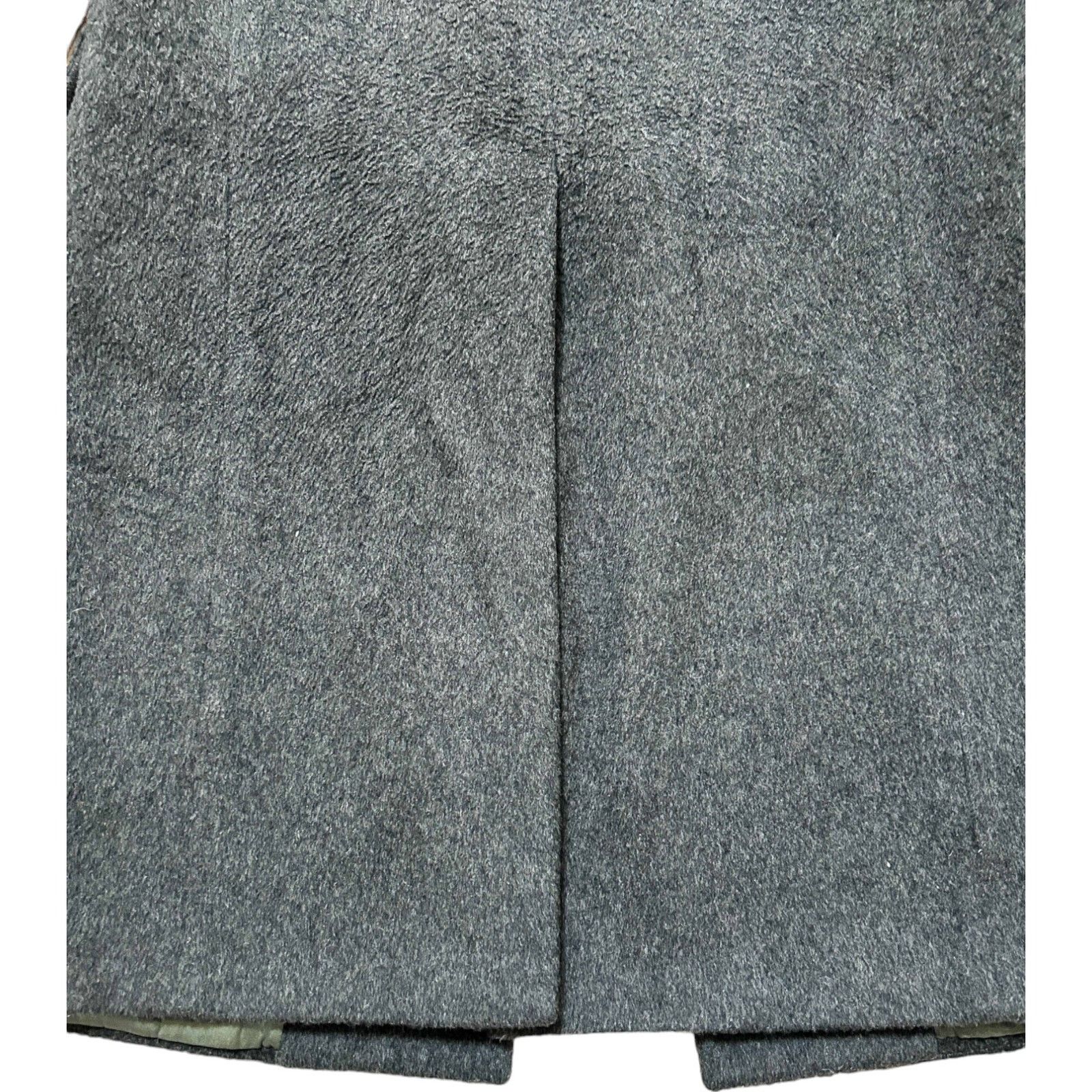 Nordstrom Cricketeer Mens Large Heavyweight Gray Trenchcoat Size US L / EU 52-54 / 3 - 8 Thumbnail