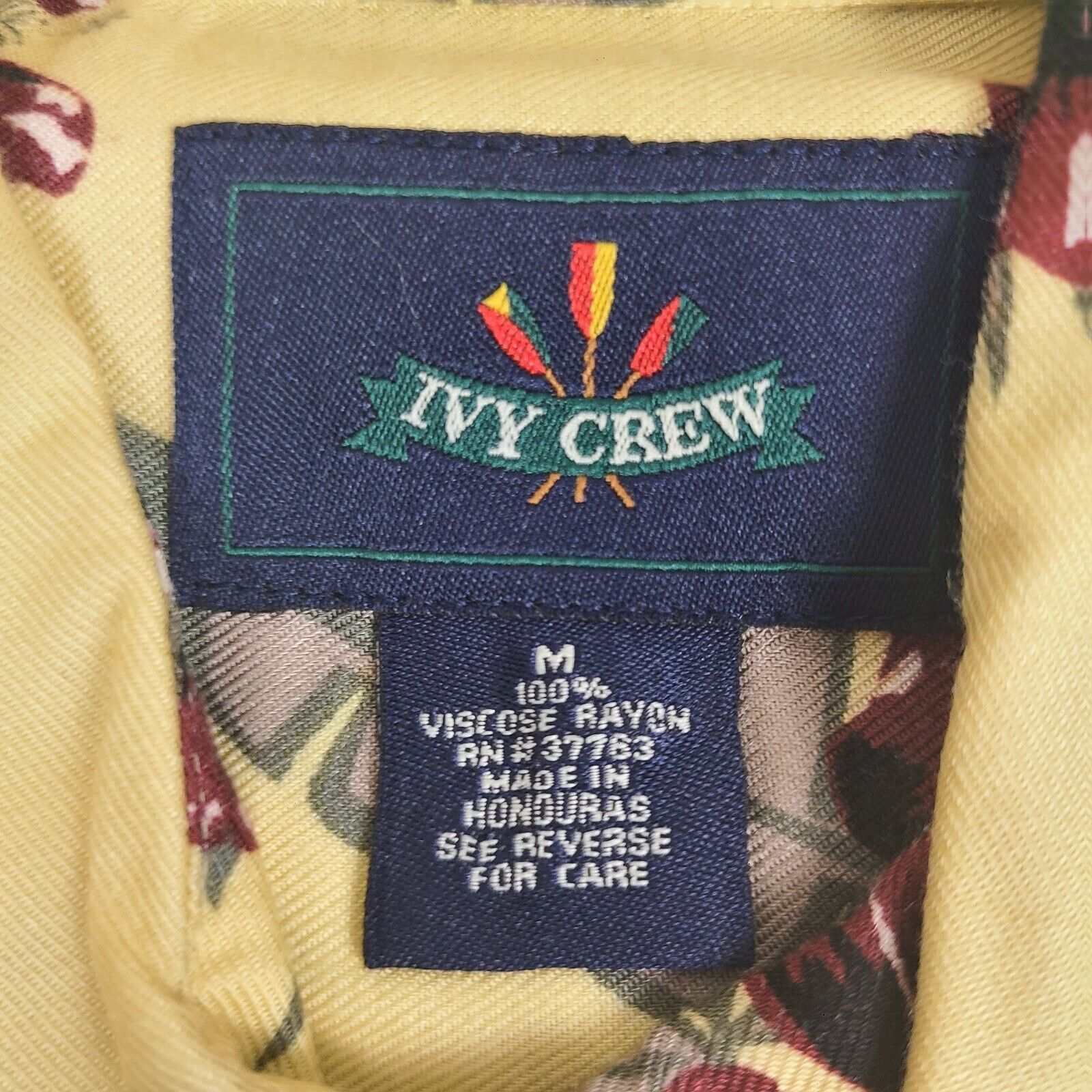 Ivy Crew 1990's Ivy Crew Classics Men's Medium Hawaiian Tropical Butt Size US M / EU 48-50 / 2 - 3 Thumbnail