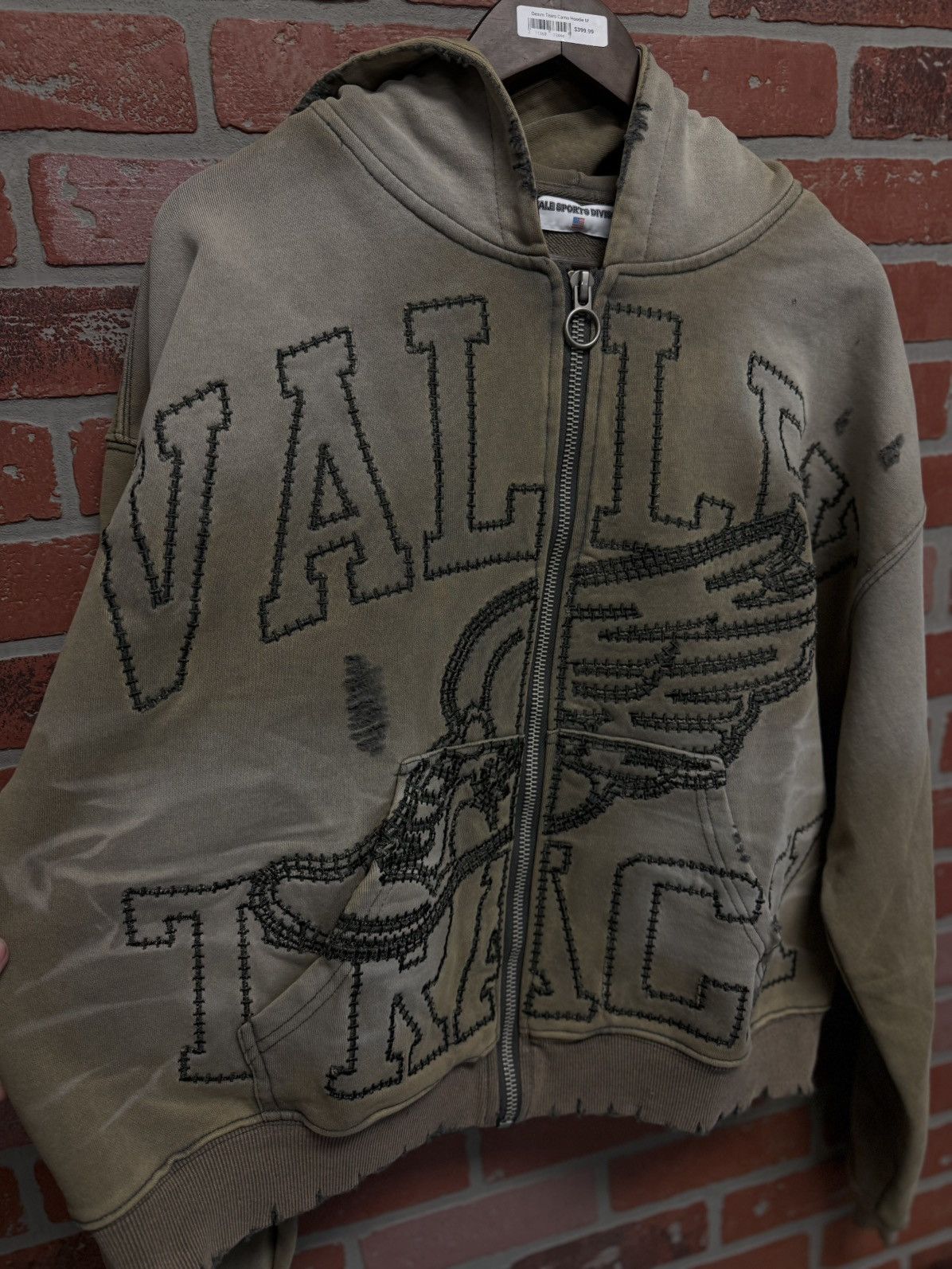 Vale Vale Hoodie Zip Up Size XL Tan Brand New Size US XL / EU 56 / 4 - 6 Thumbnail