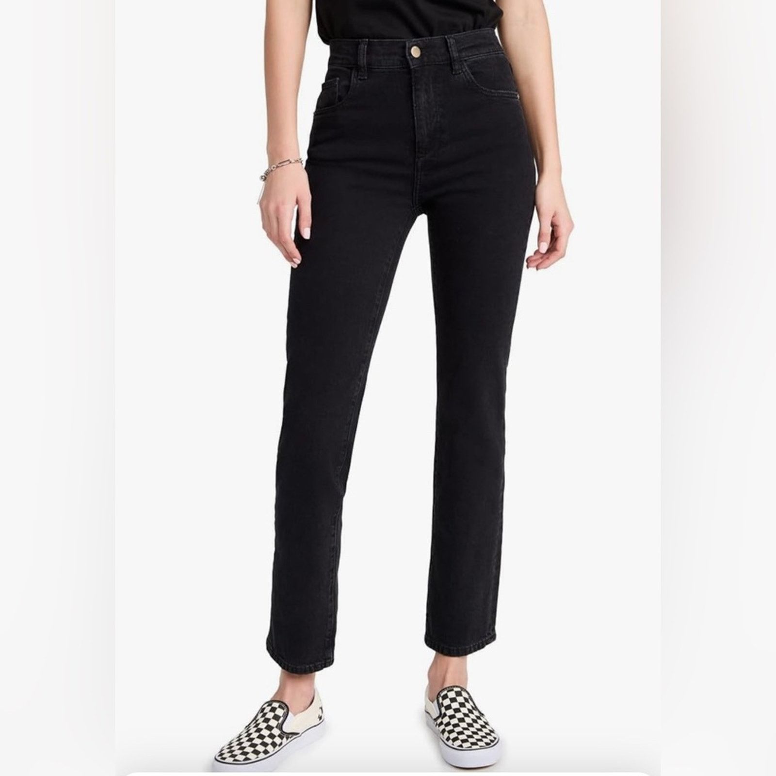 DL1961 NWT DL1961 Patti Straight High Rise Vintage Size 26" / US 2 / IT 38 - 1 Thumbnail