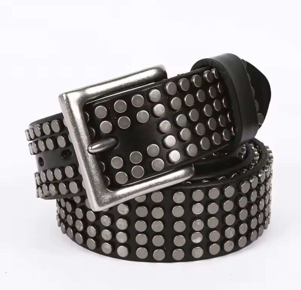 Genuine Leather × Japanese Brand Heavy Metal Genuine Leather Belt Size ONE SIZE - 1 Thumbnail