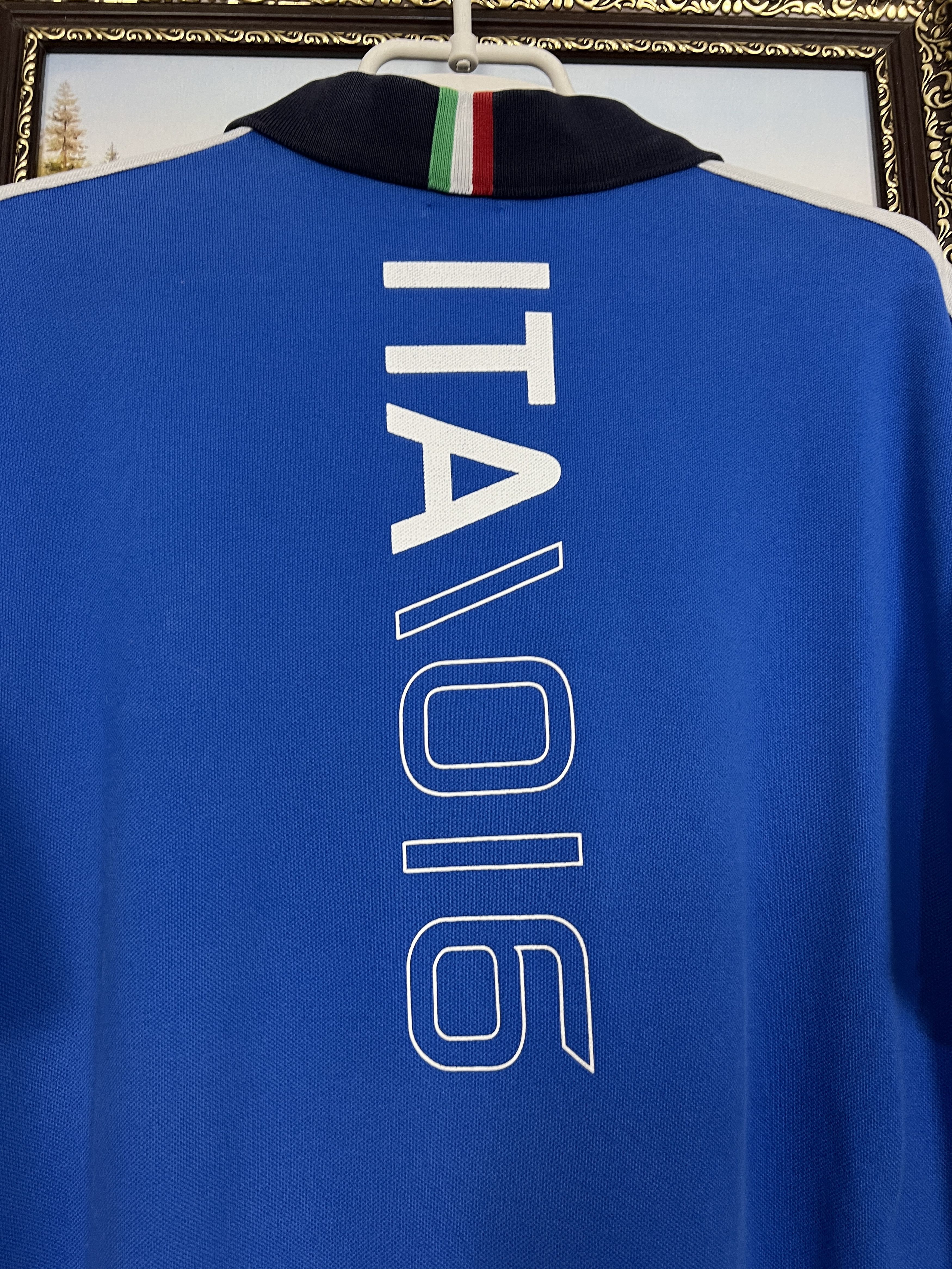Polo Ralph Lauren Italy Italia Big Pony Rare Chief Keef Blue Shirt Jersey Size US XXL / EU 58 / 5 - 8 Thumbnail