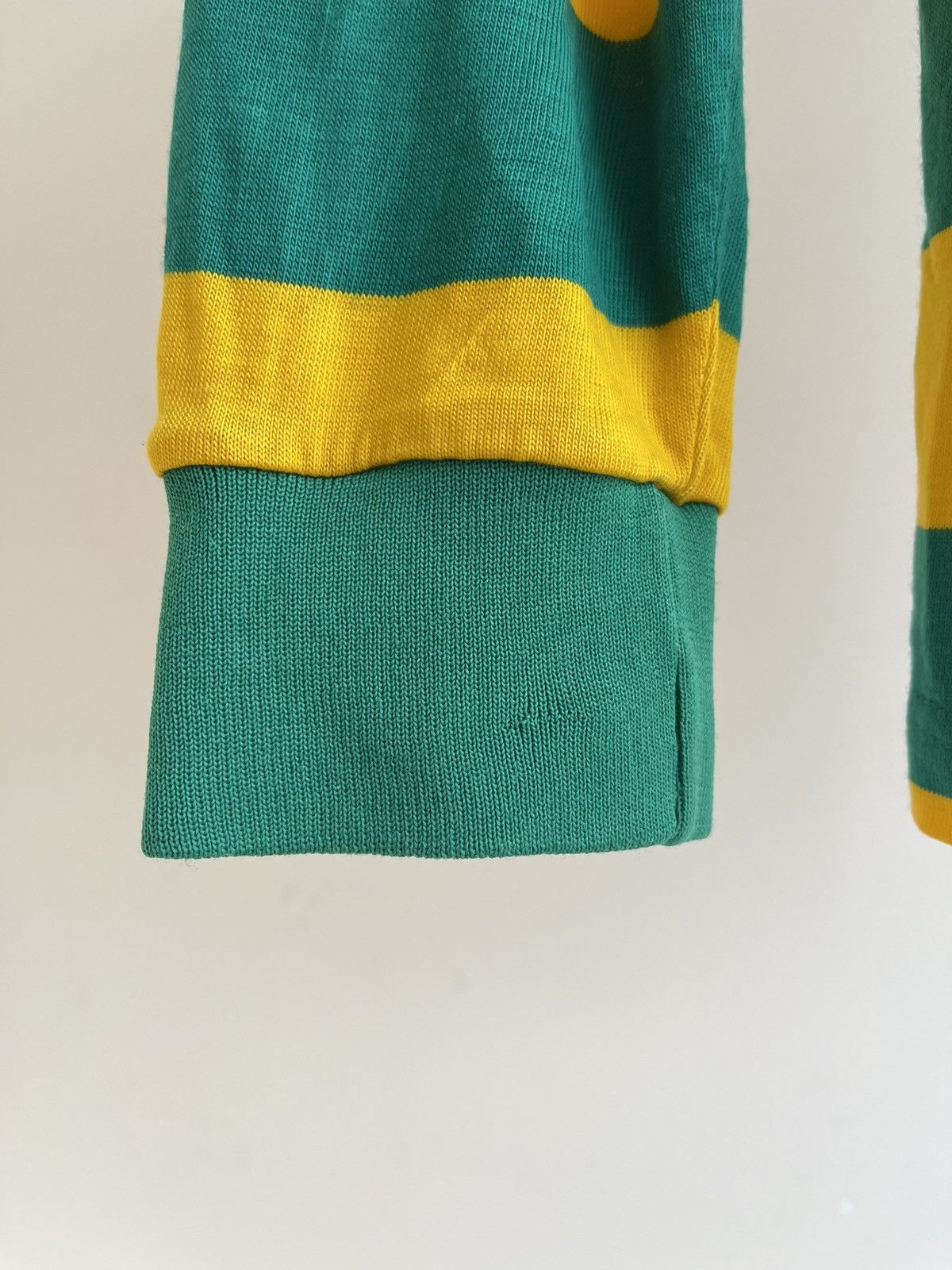 O'Neills GAA Gaelic Football Striped Long Sleeve Jersey 80s 90s Rugby Size US S / EU 44-46 / 1 - 14 Thumbnail