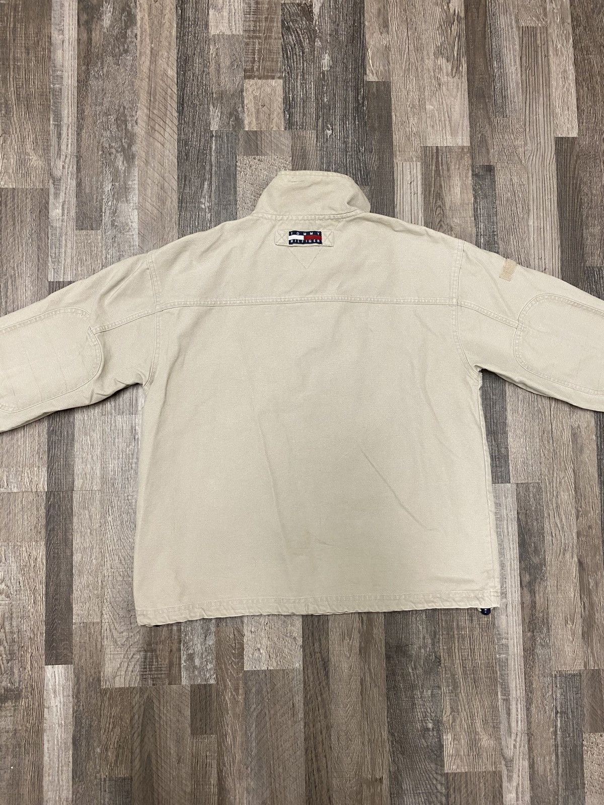 Tommy Hilfiger Vintage 90’s Tommy Hilfiger Canvas Anorak Pullover Jacket Size US L / EU 52-54 / 3 - 5 Thumbnail