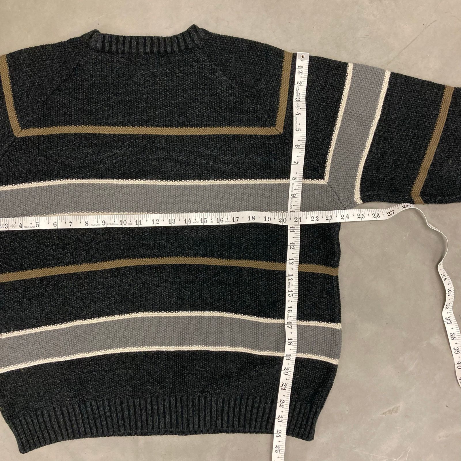 Vintage vintage striped sweater Size US M / EU 48-50 / 2 - 4 Thumbnail