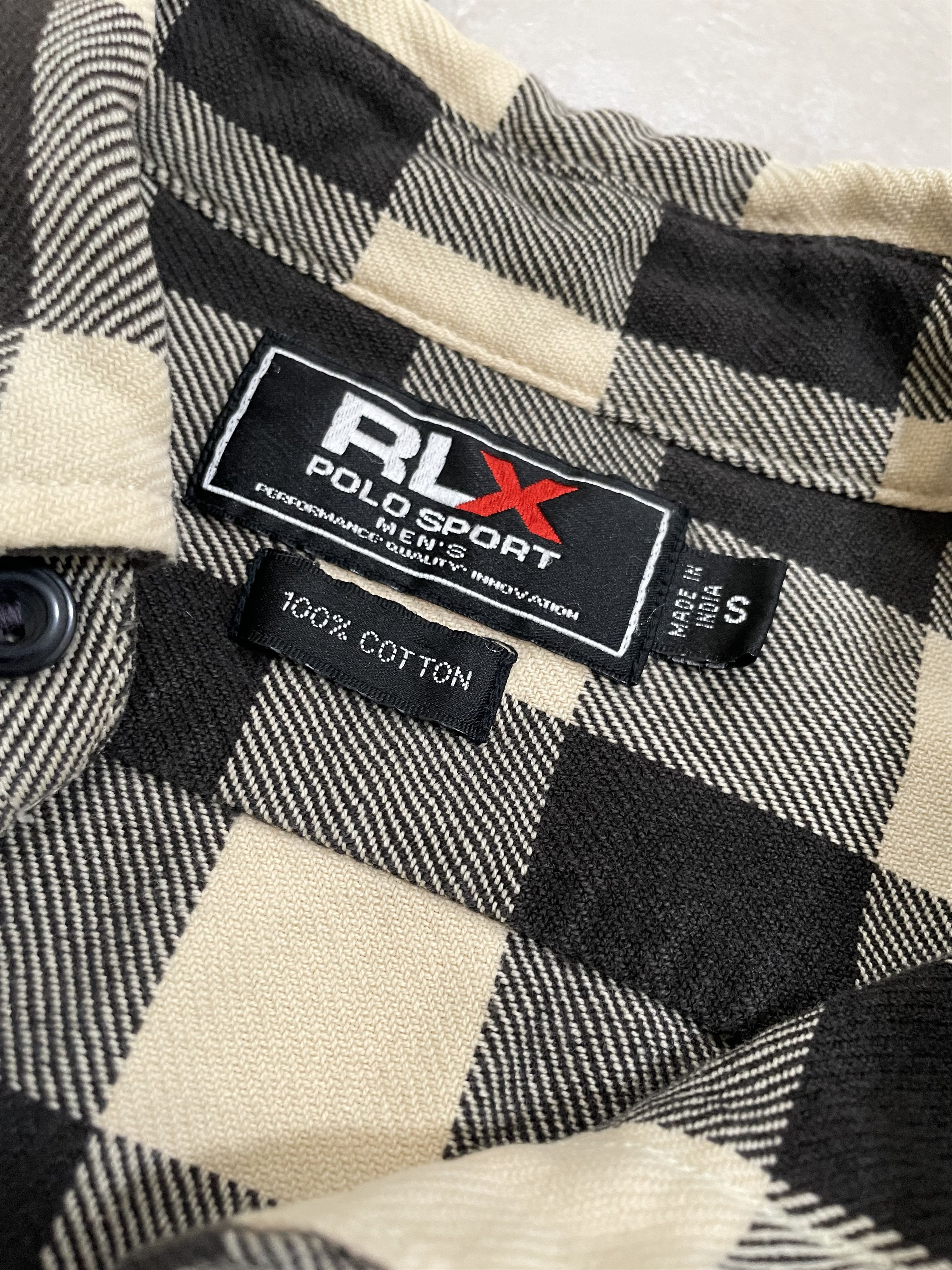 Polo Ralph Lauren Polo sport checkered button up heavy size s Size US S / EU 44-46 / 1 - 3 Thumbnail
